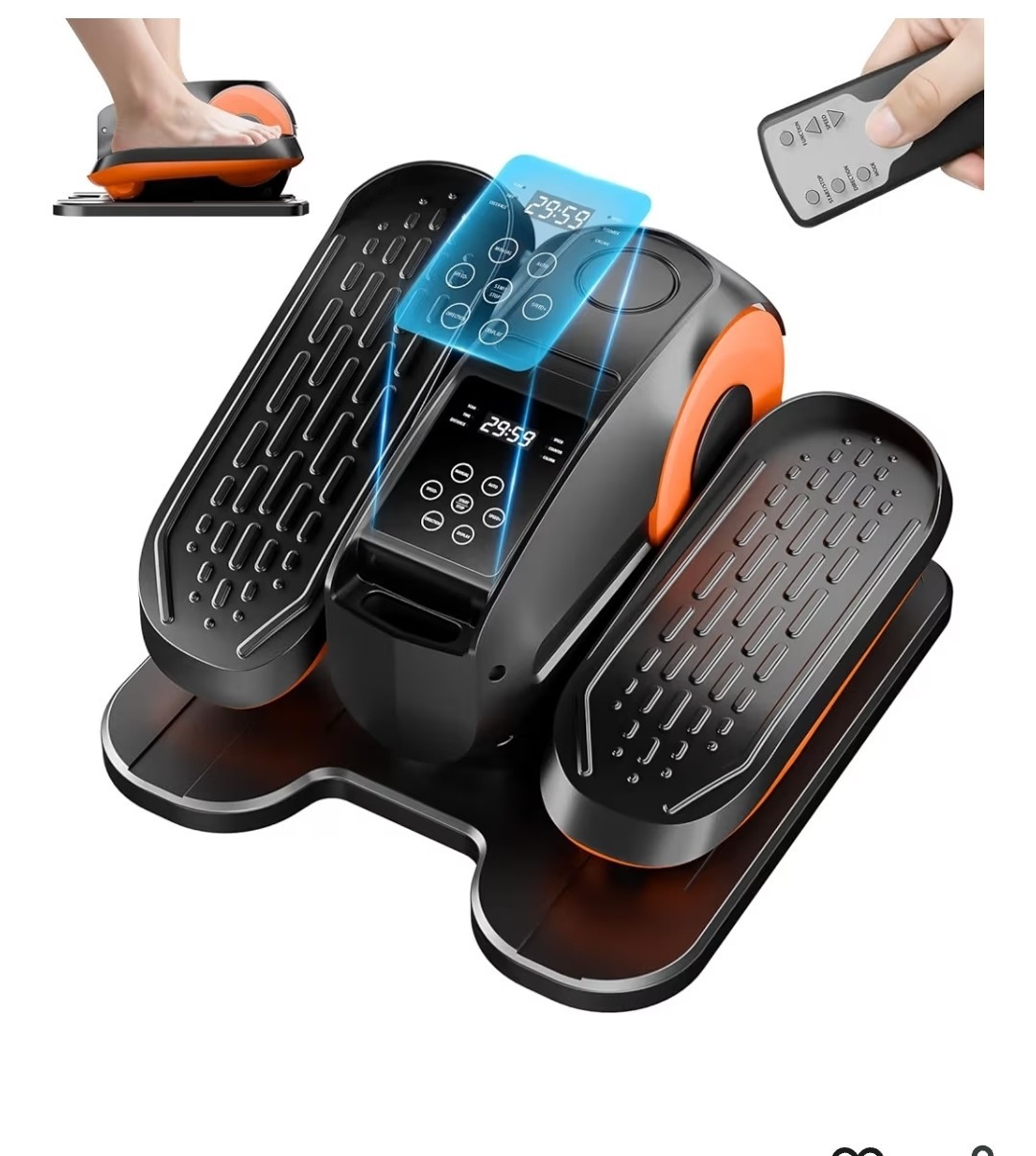 Under Desk Elliptical Machine, Leg Exerciser Electric as Seen on TV for Seniors,