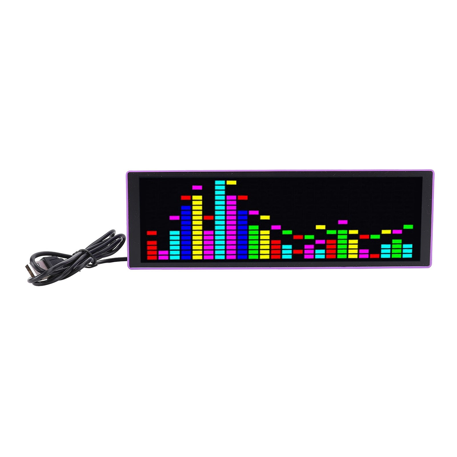 RGB LED Music Spectrum Display With Dynamic Visual Effects For Music Lovers Use