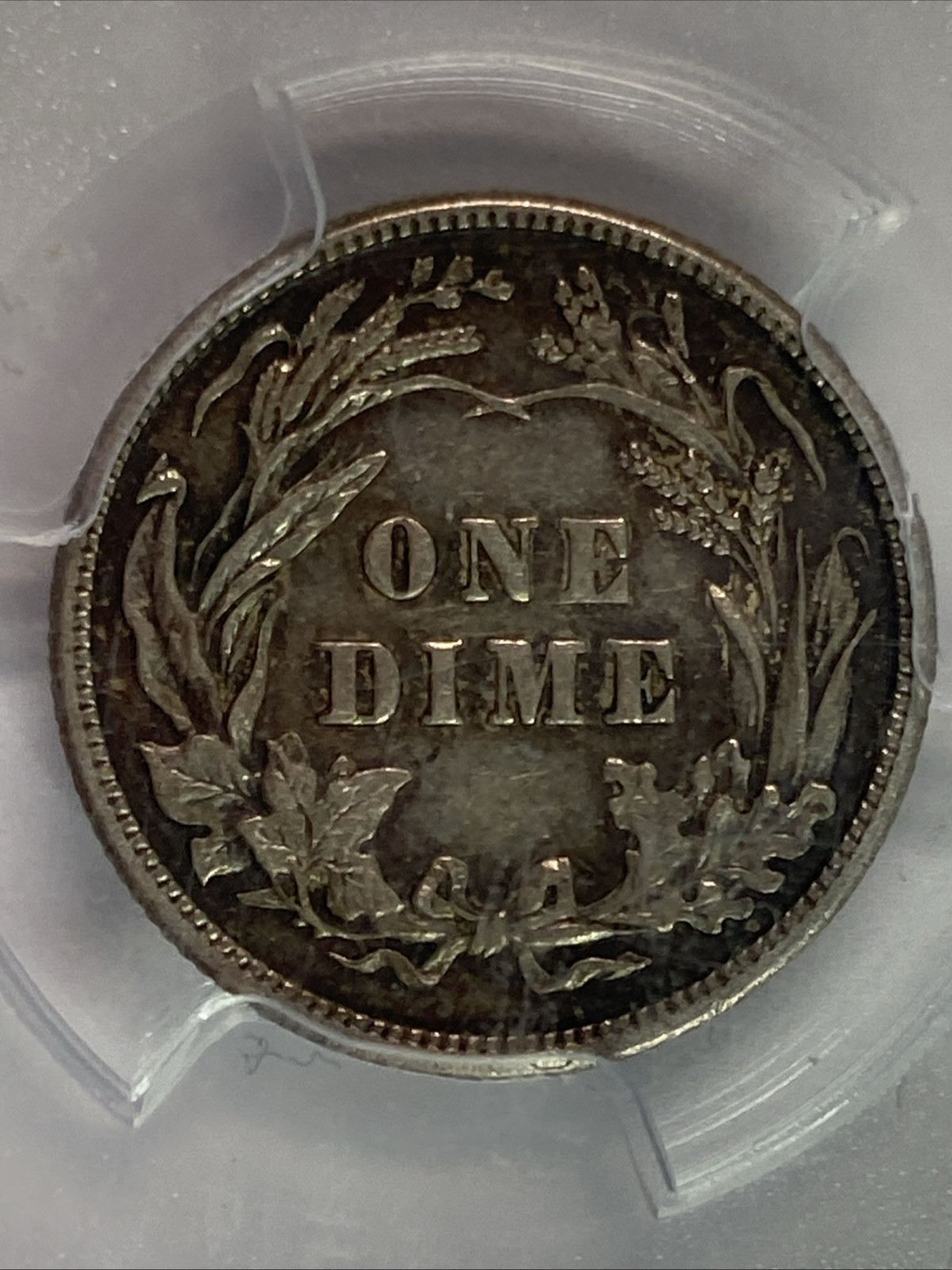 1907-P Barber Dime PCGS AU53