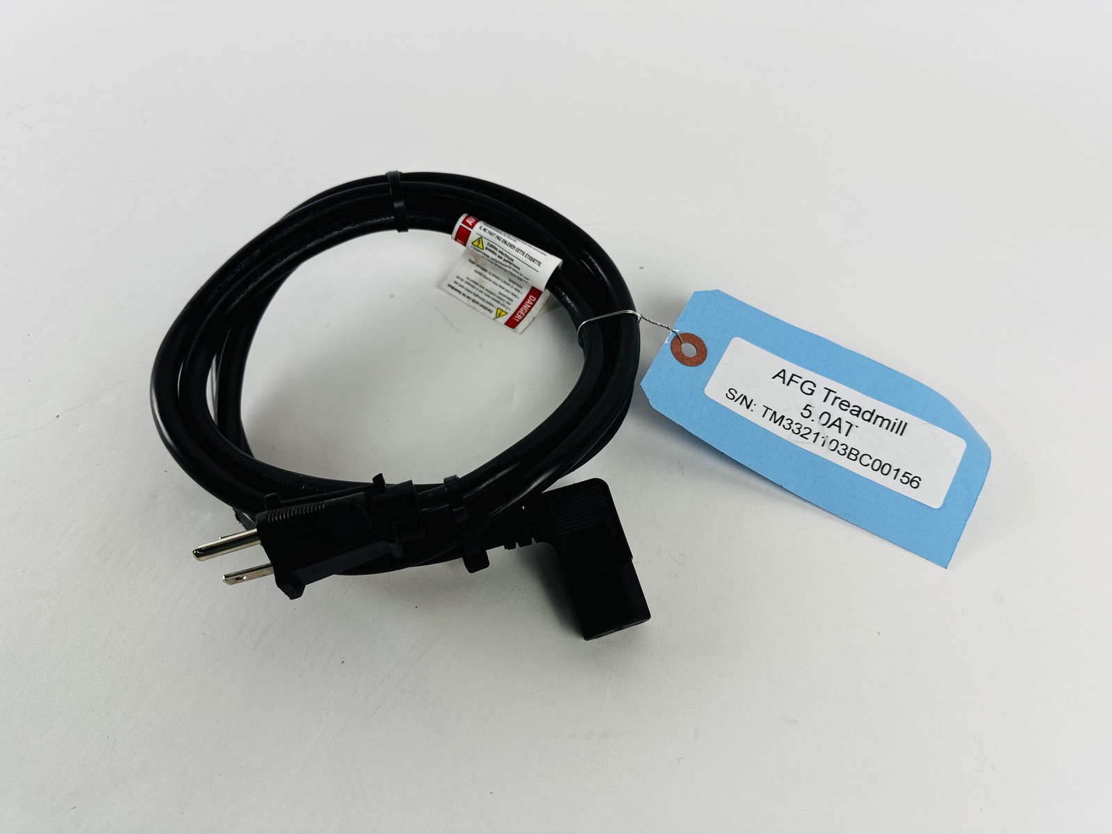 AFG 5.0AT Treadmill AC Power Supply Cable Line Cord (SC75)