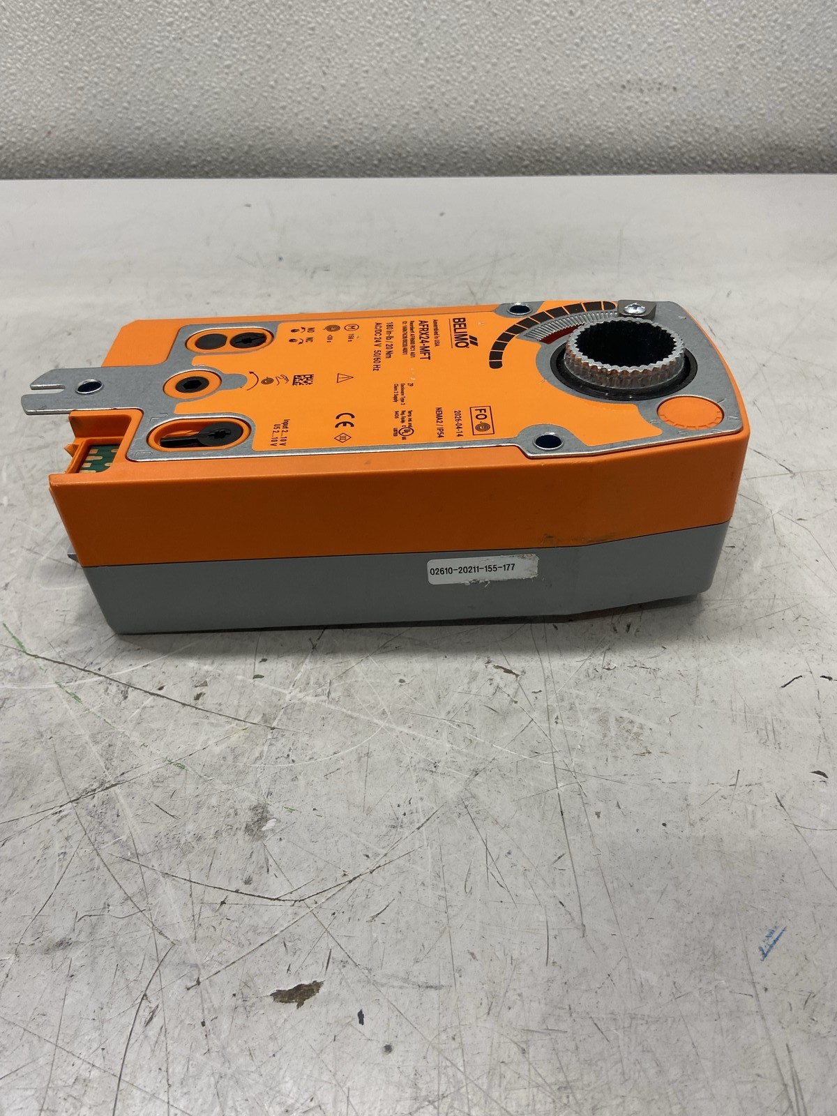 Belimo Configurable Valve Actuator Spring Return AC/DC 24V AFRX24-MFT