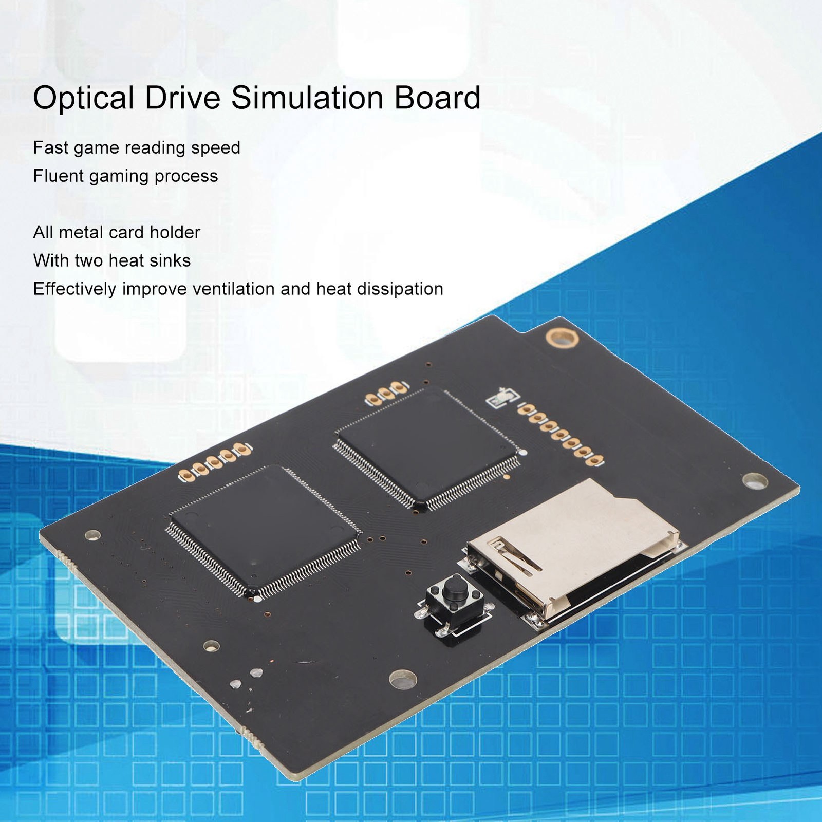 .›Optical Drive Simulation Board For GDEMU Heat Dissipation Replacement For