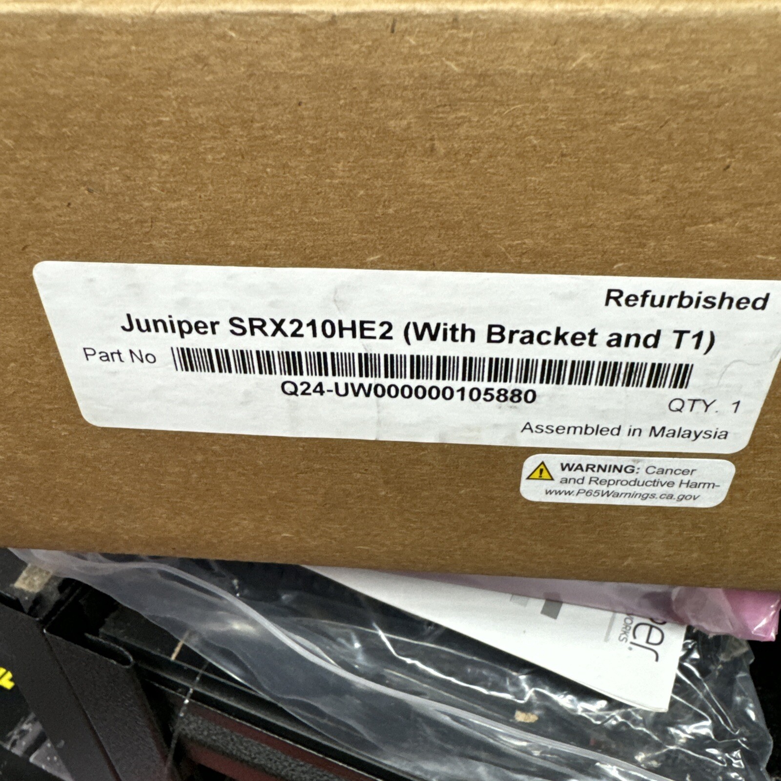 (UP TO 24 ) Juniper SRX210HE2 SRX 210 SRX210HEE W/ BRACKET FACTORY REBUILT