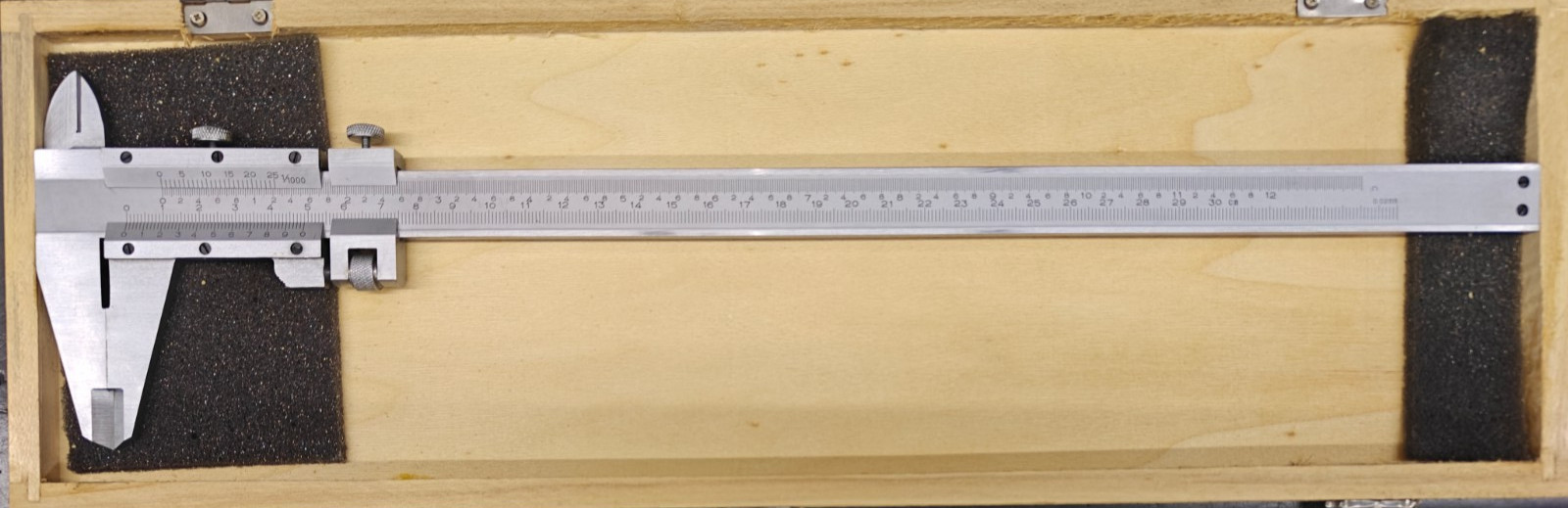 Shars 12" (300mm) Vernier Caliper Decimal Metric .001" .02mm Graduation