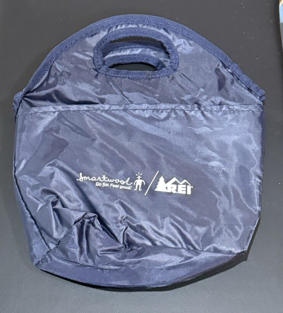 Smartwool/REI Small Bag with handles & Zipper given to REI employees-New, 10X9"
