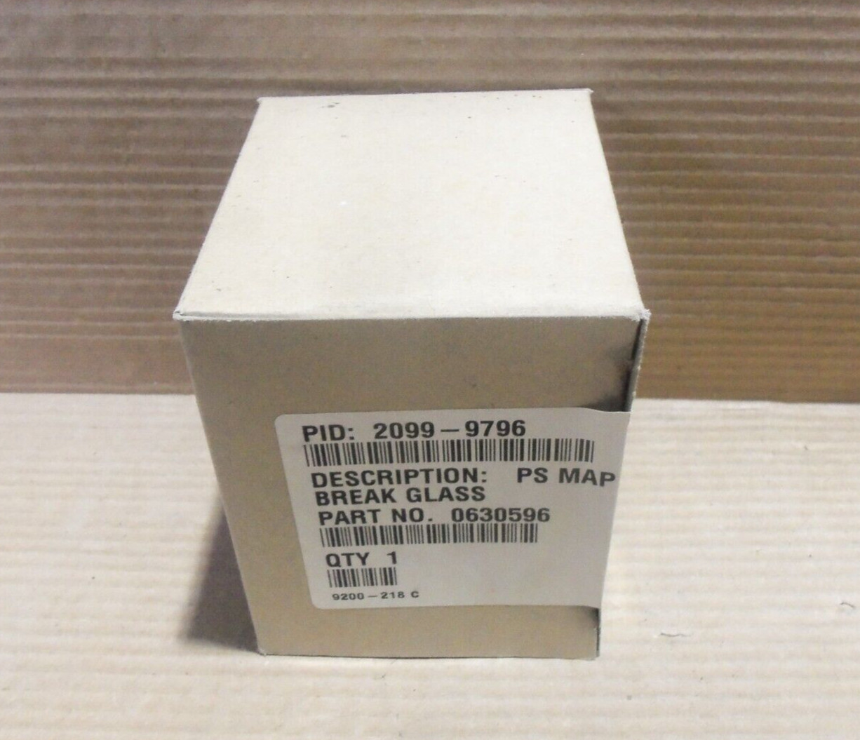 NEW SIMPLEX 2099-9796 PS MAP 2 BREAK GLASS 0630596 FIRE ALARM