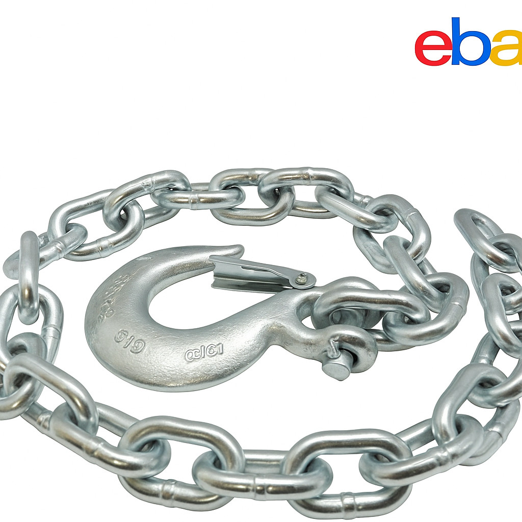 Safety Chain – 3/8″ x 35″ – 16200# – RAM SC3835-G43