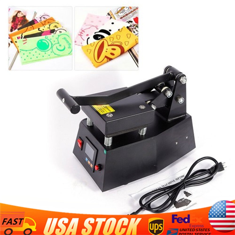 4.7"x4.7" Digital T-Shirt Heat Press Machine Sublimation Transfer Label Printer