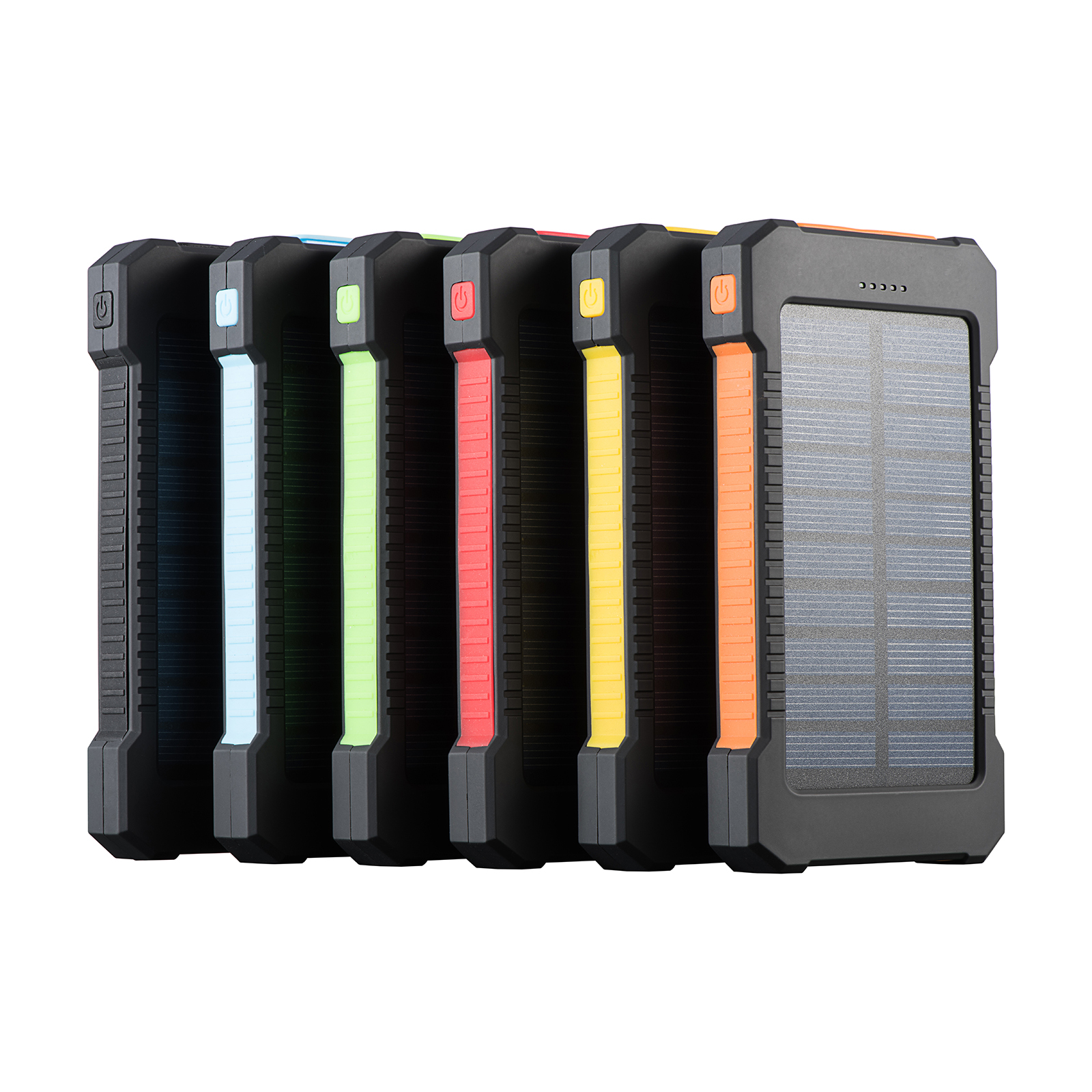 10000mAh Dual USB Portable Solar Battery Charger Solar Power Bank For Phone USA