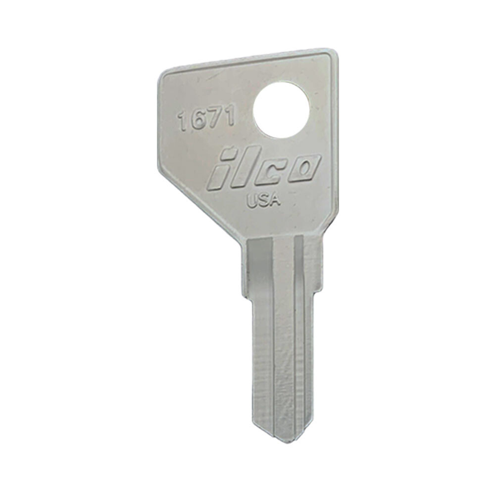 1671 Key Blank  – Nickel