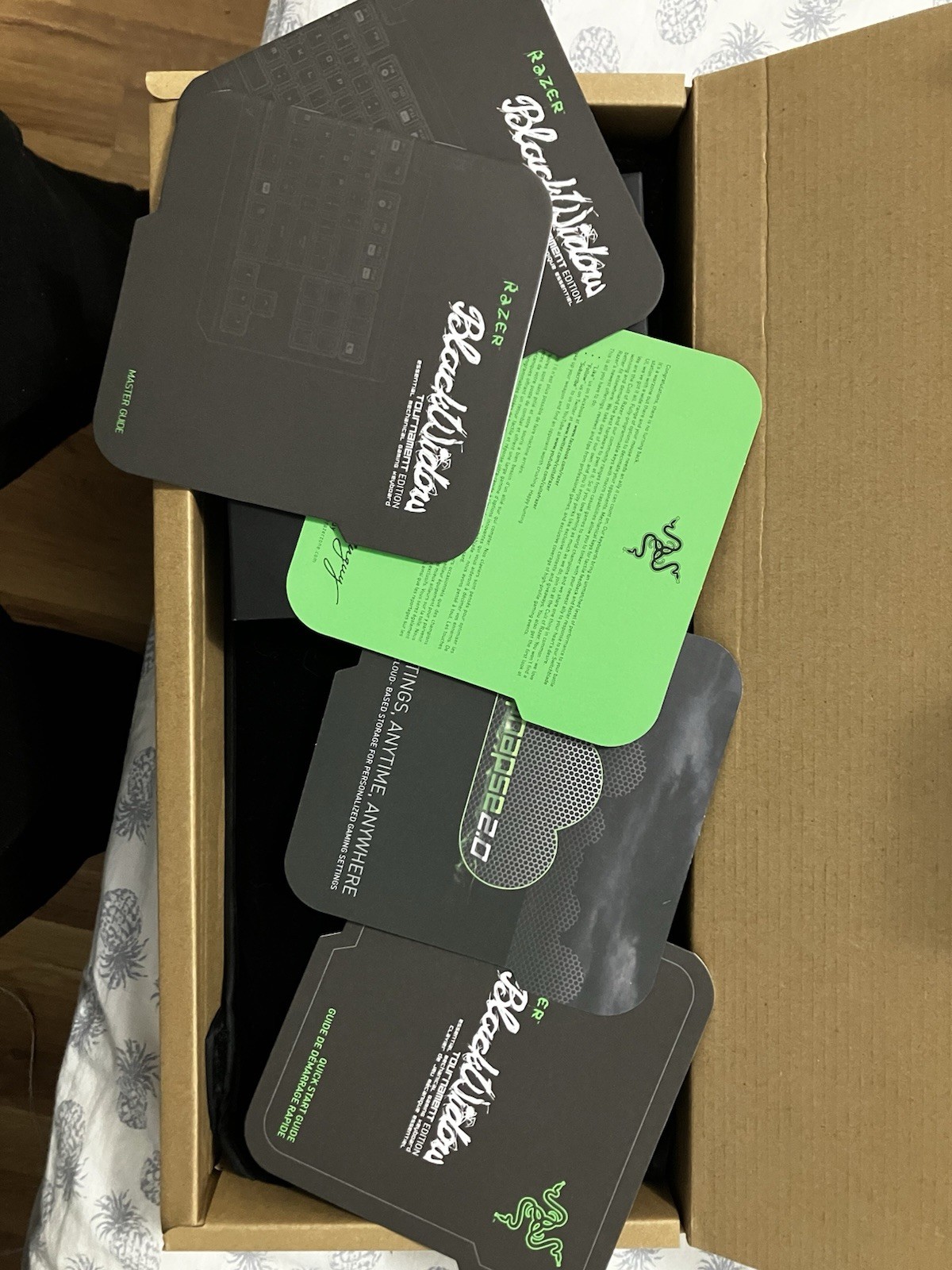 Razer BlackWidow Tournament Edition Wired Cherry MX Blue