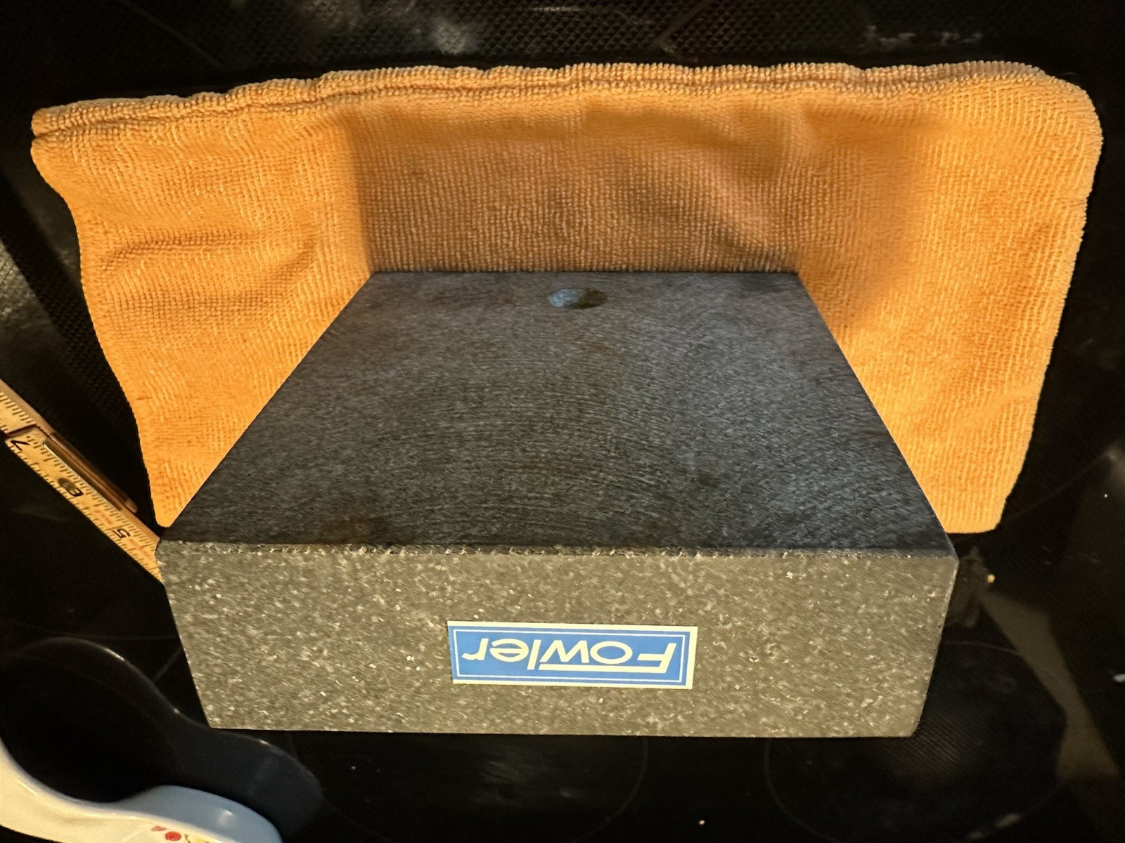 Fowler Granite Surface Plate 6x6x2 in Gray