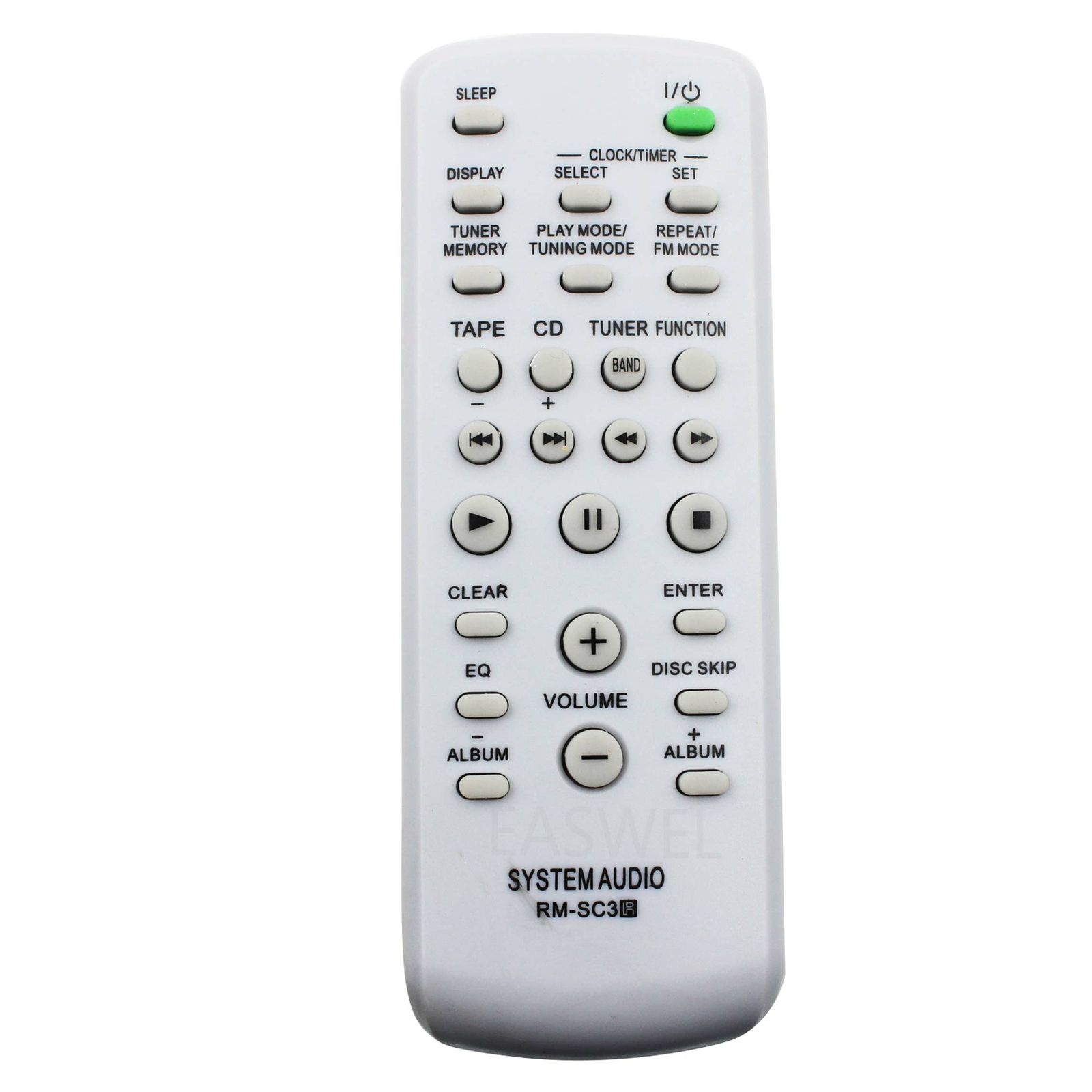 Remote Control For Sony CMT-NEZ3 CMT-NEZ5 CMT-NE3 Mini Hi-Fi Component System