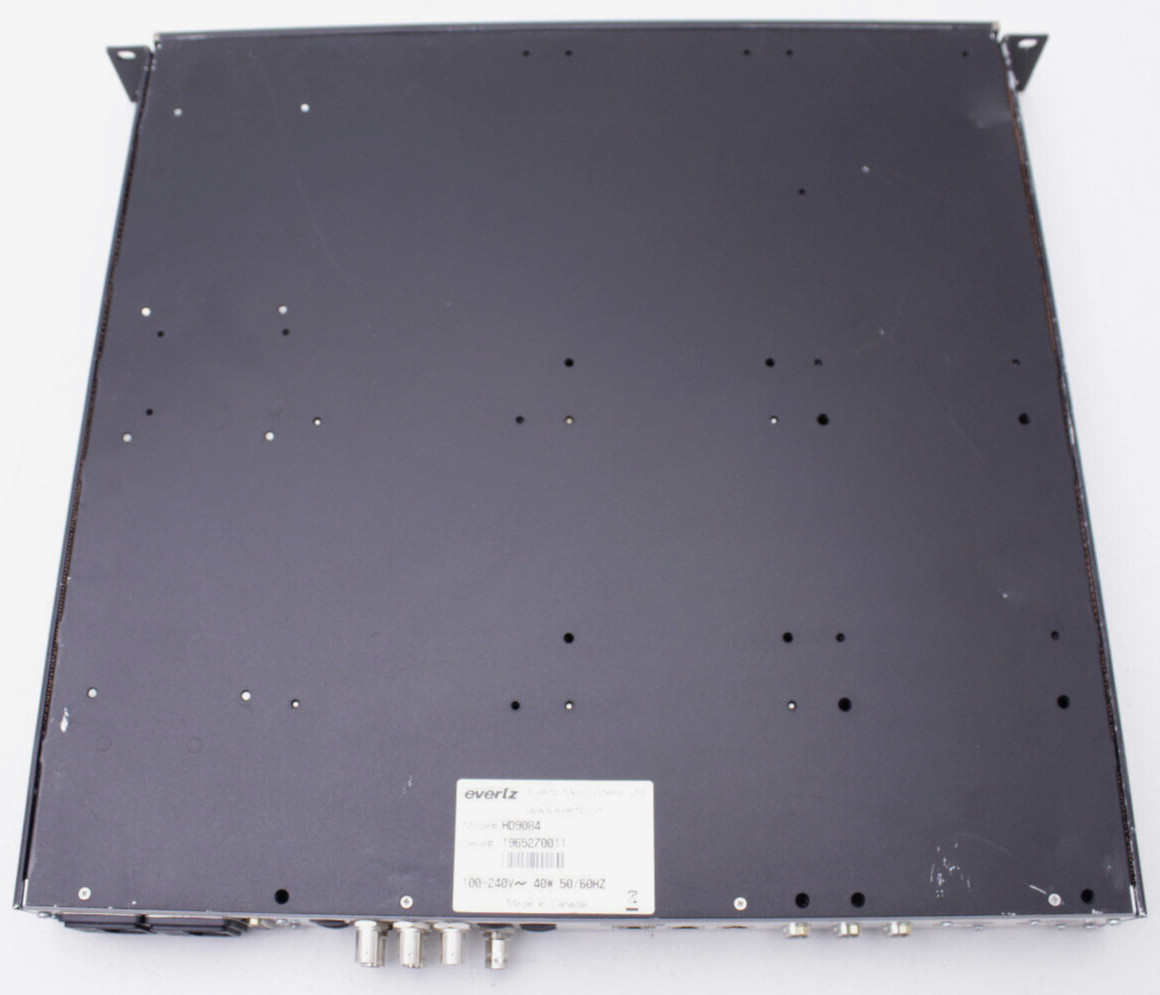 Evertz HD9084 HDTV Caption Encoder Power Tested