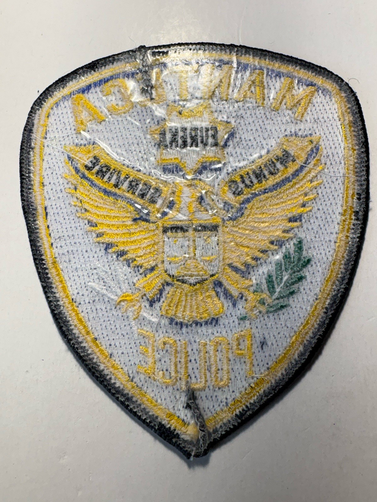 Manteca California Police Patch