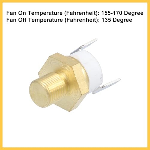 Universal Automotive Radiator Engine Cooling Fan Temperature Thermo Sensor