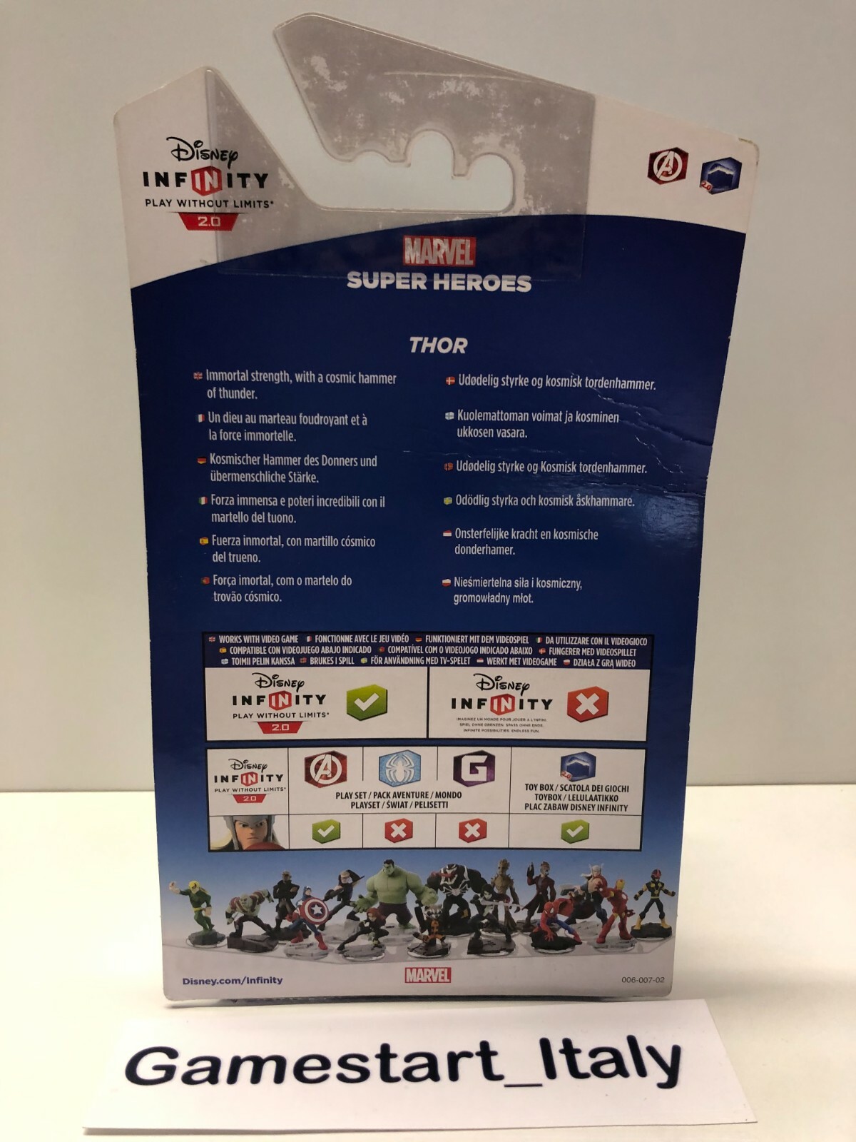 THOR - DISNEY INFINITY 2.0 - NEW NEW