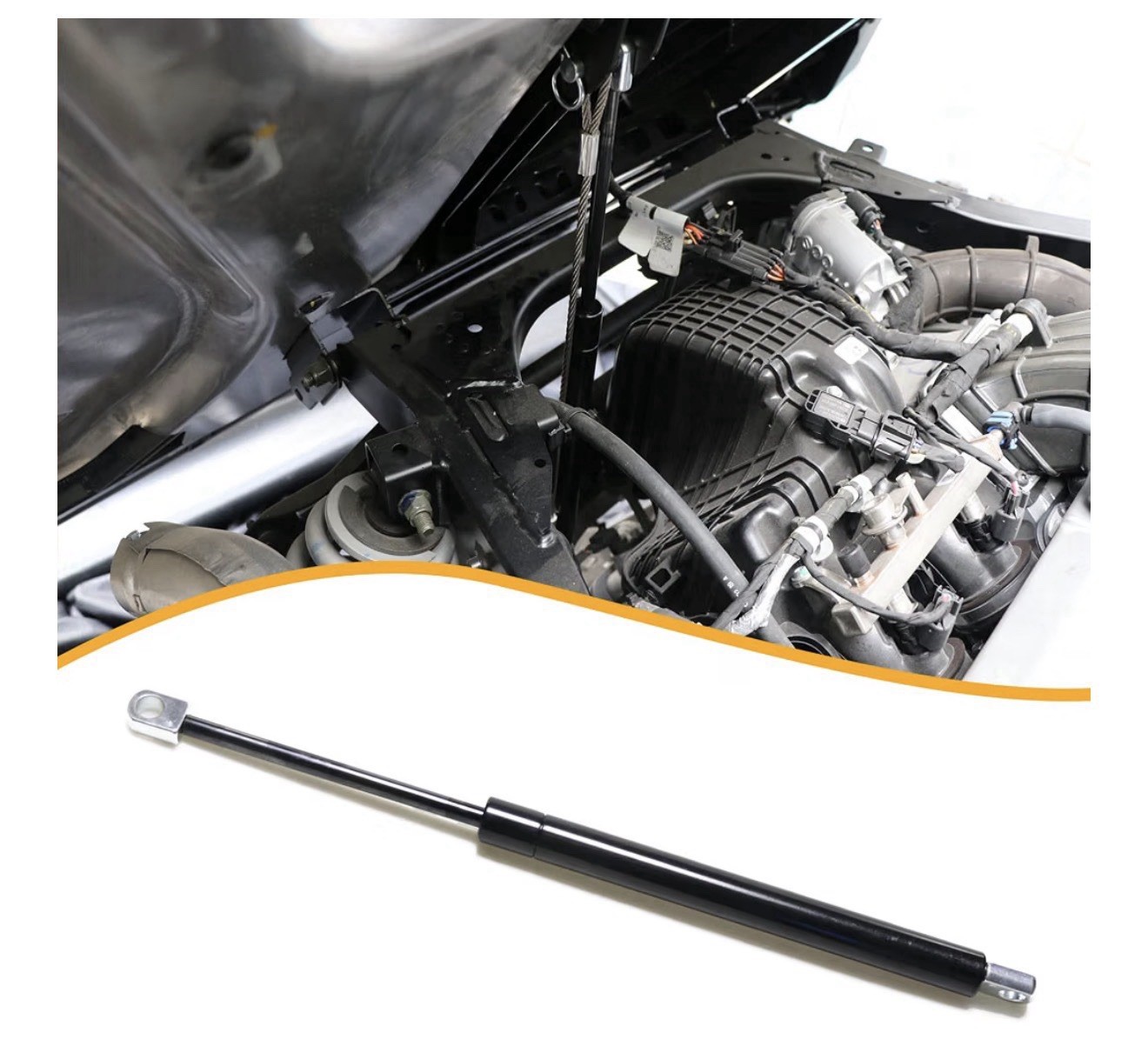 Dump Box Shock Dump Bed Lift Support Compatible with Polaris Ranger... Fast Ship