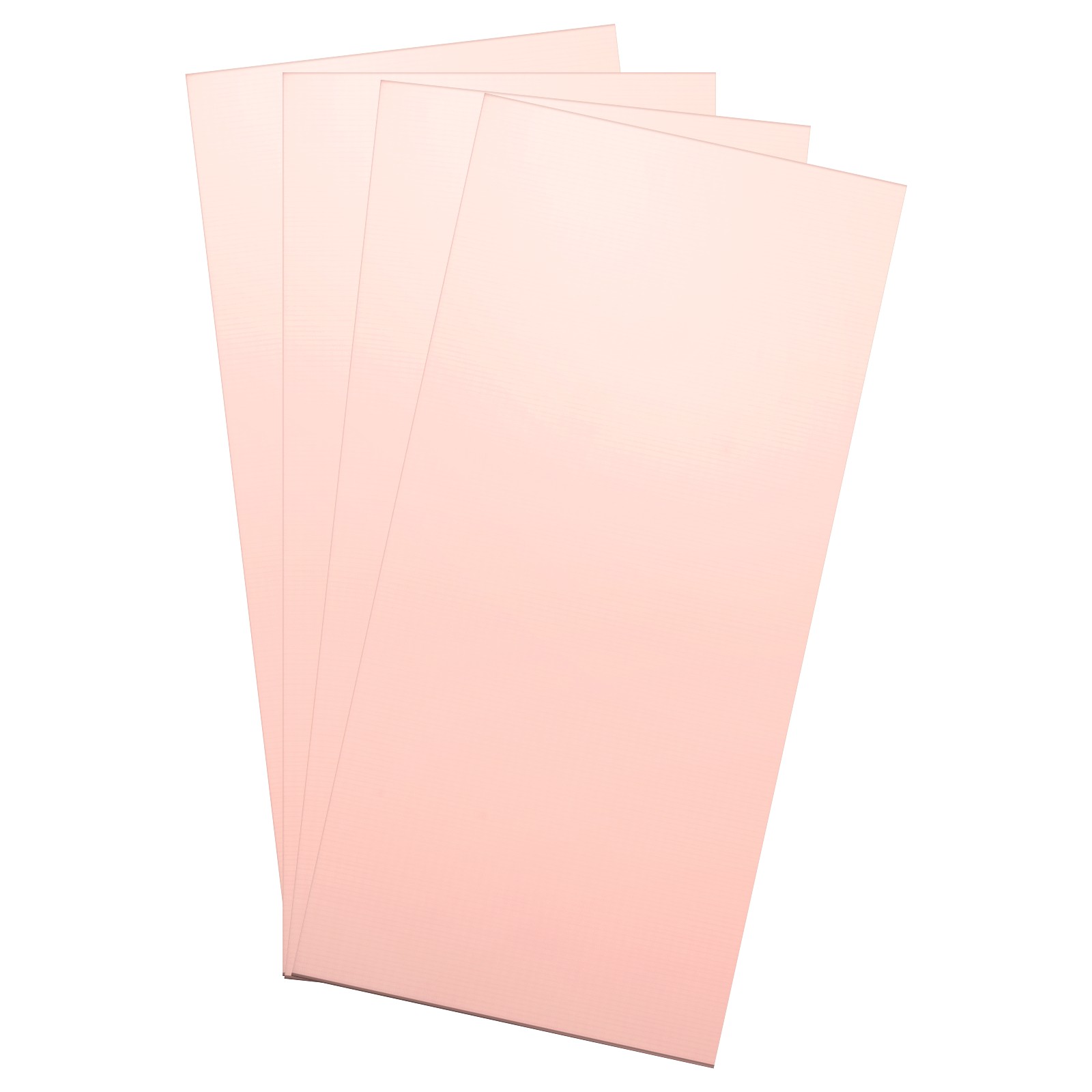 4Pcs Single Sided Copper Clad PCB Boards, FR-4 Fiberglass, 220 x 100 x 1mm