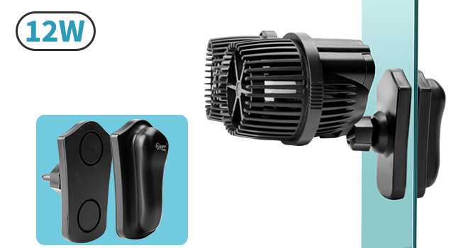 hygger Double Head Wave Maker for Aquarium Marine Reef Fish Tank Flow Pump