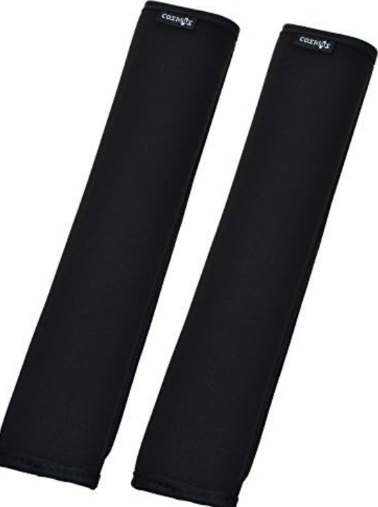 Cosmos 2 Pcs Neoprene Comfort Shoulder Strap Pads for Laptop Bag, Messenger Bag,