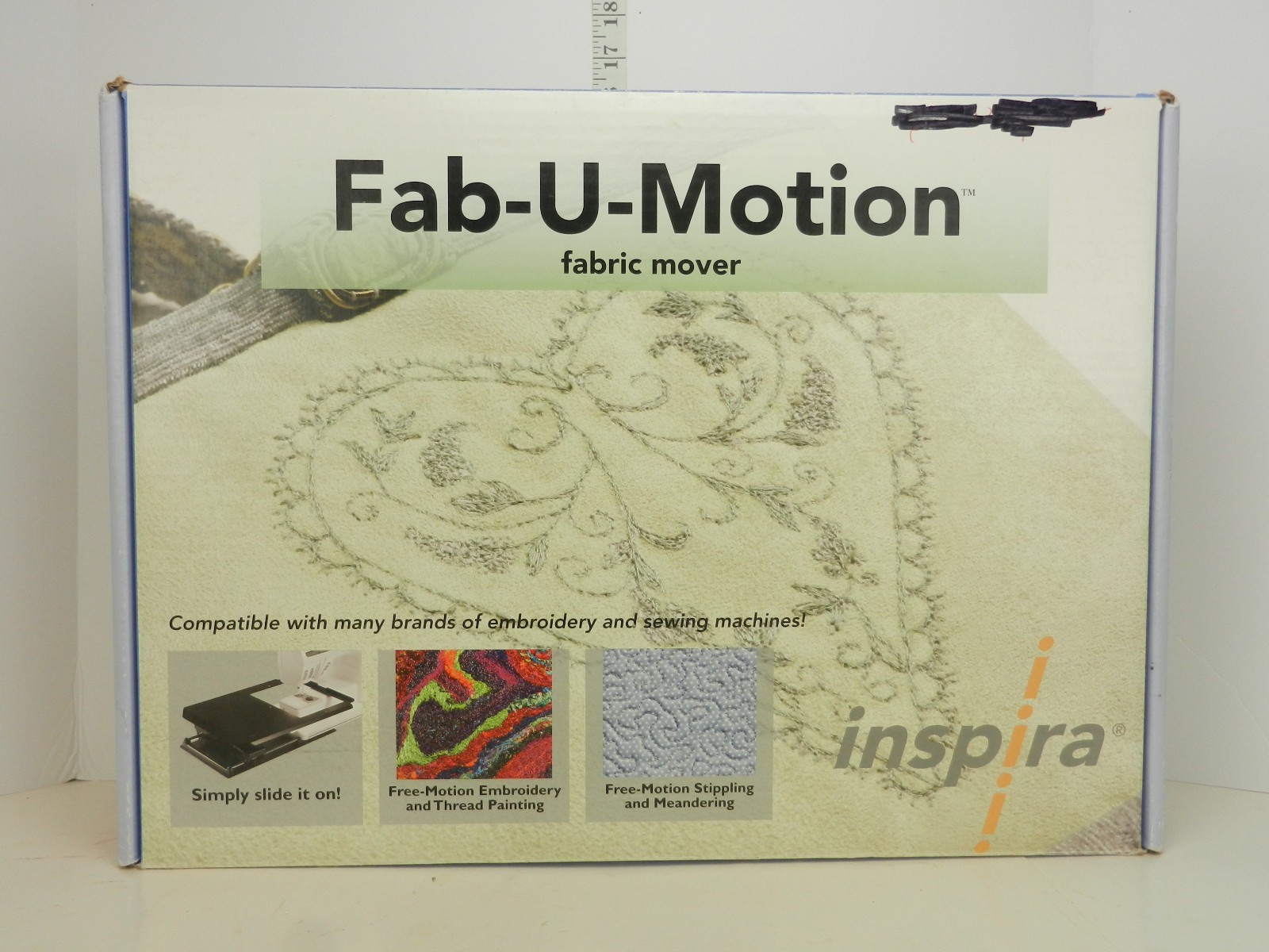 "Fab-U-Motion" ©2007 Inspira Sewing Machine Quilting & Embroidery Fabric Mover