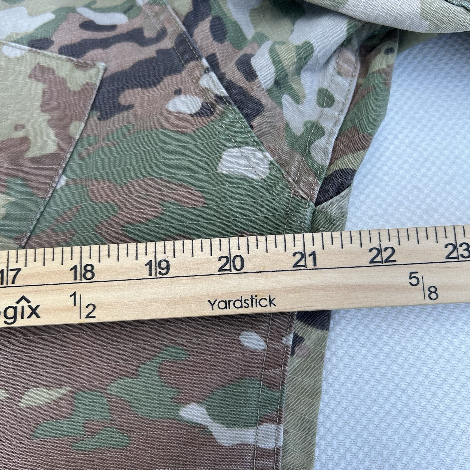 US Army Multicam Woodland Combat Uniform Blouse Size Small Drill Sergent