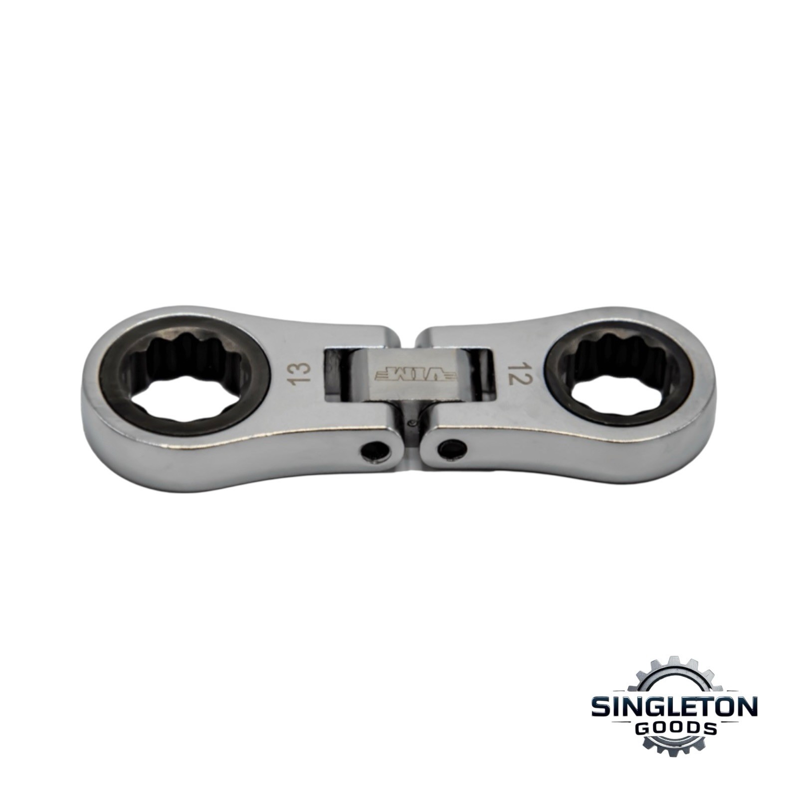 VIM Tools Nano Flex Ratcheting Wrench 3 Pc Double Sided Tools W/Storage FPRW100