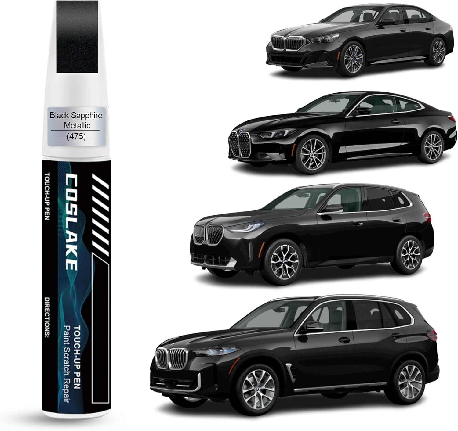 0.41 Fl Oz (Pack of 1), Black Sapphire Metallic(475) for...