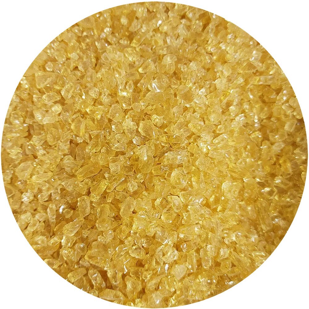 Youghiogheny Frit Champagne Coarse Transparent 4oz. 96 COE