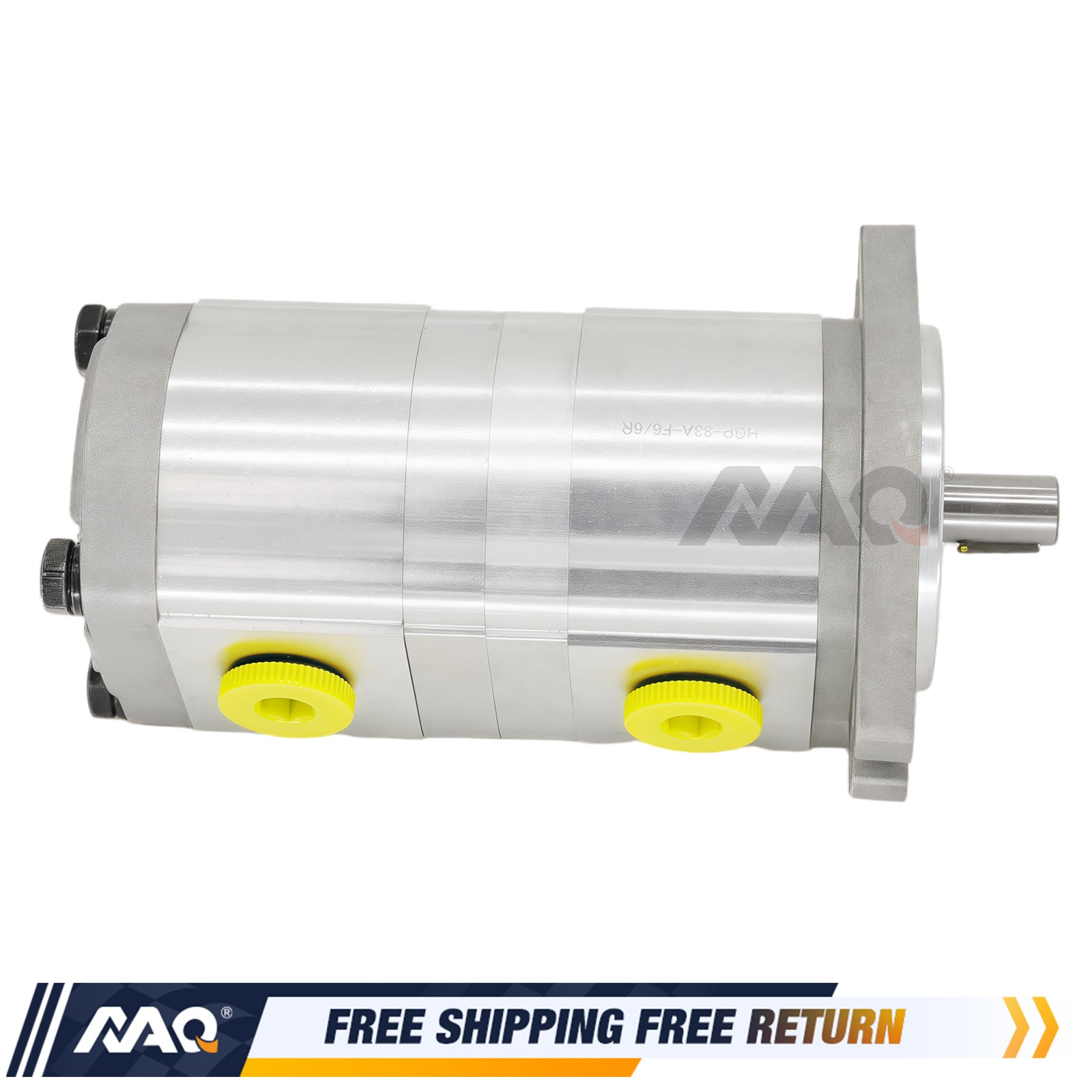 HGP-33A-F6/6R Hydraulic Double Gear Pump, 15.87mm Shaft Extension Diameter