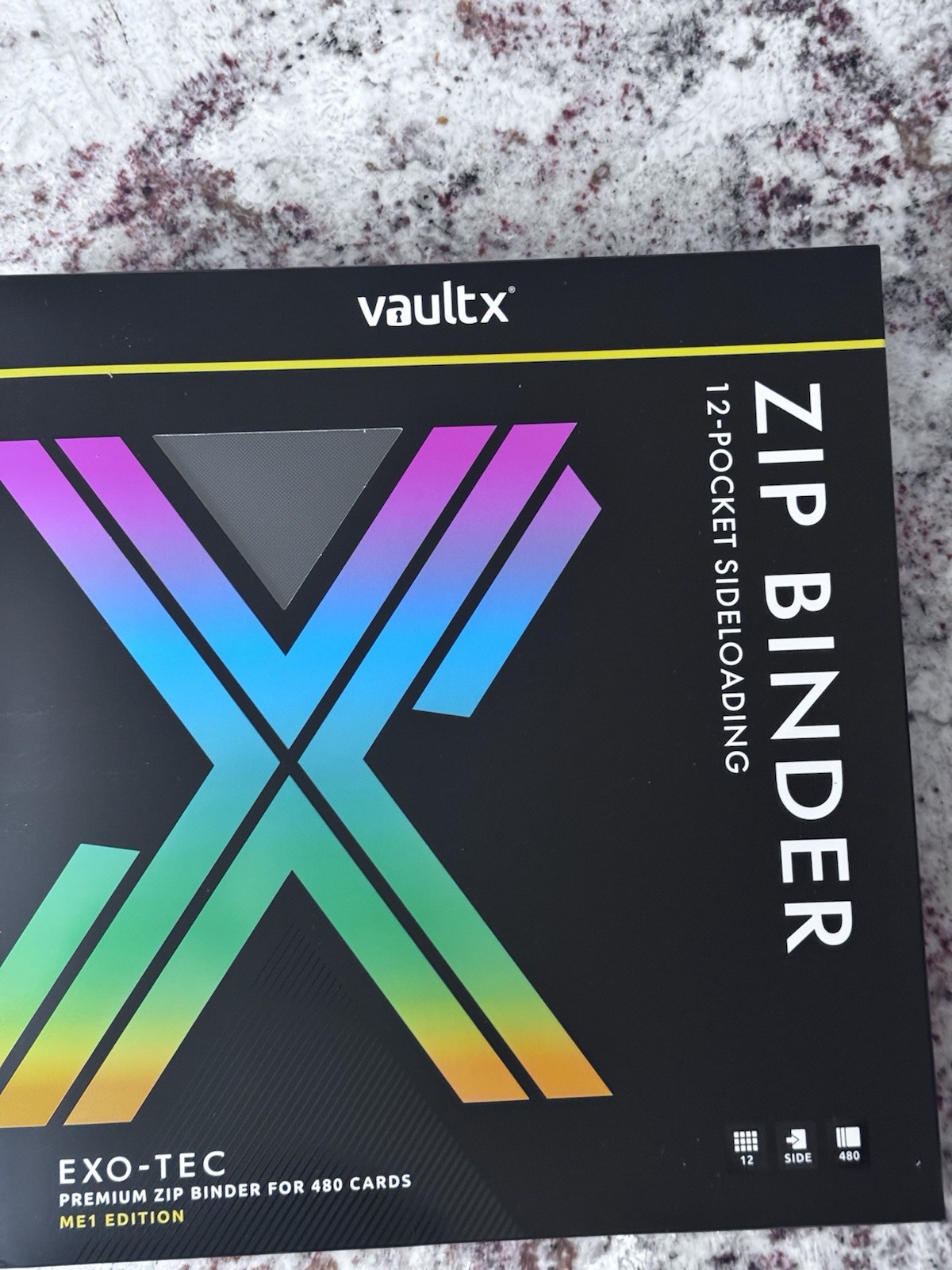 1st Edition - Vault X ME1 Mega Evolutions 12 Pocket Binder Pokémon IN HAND