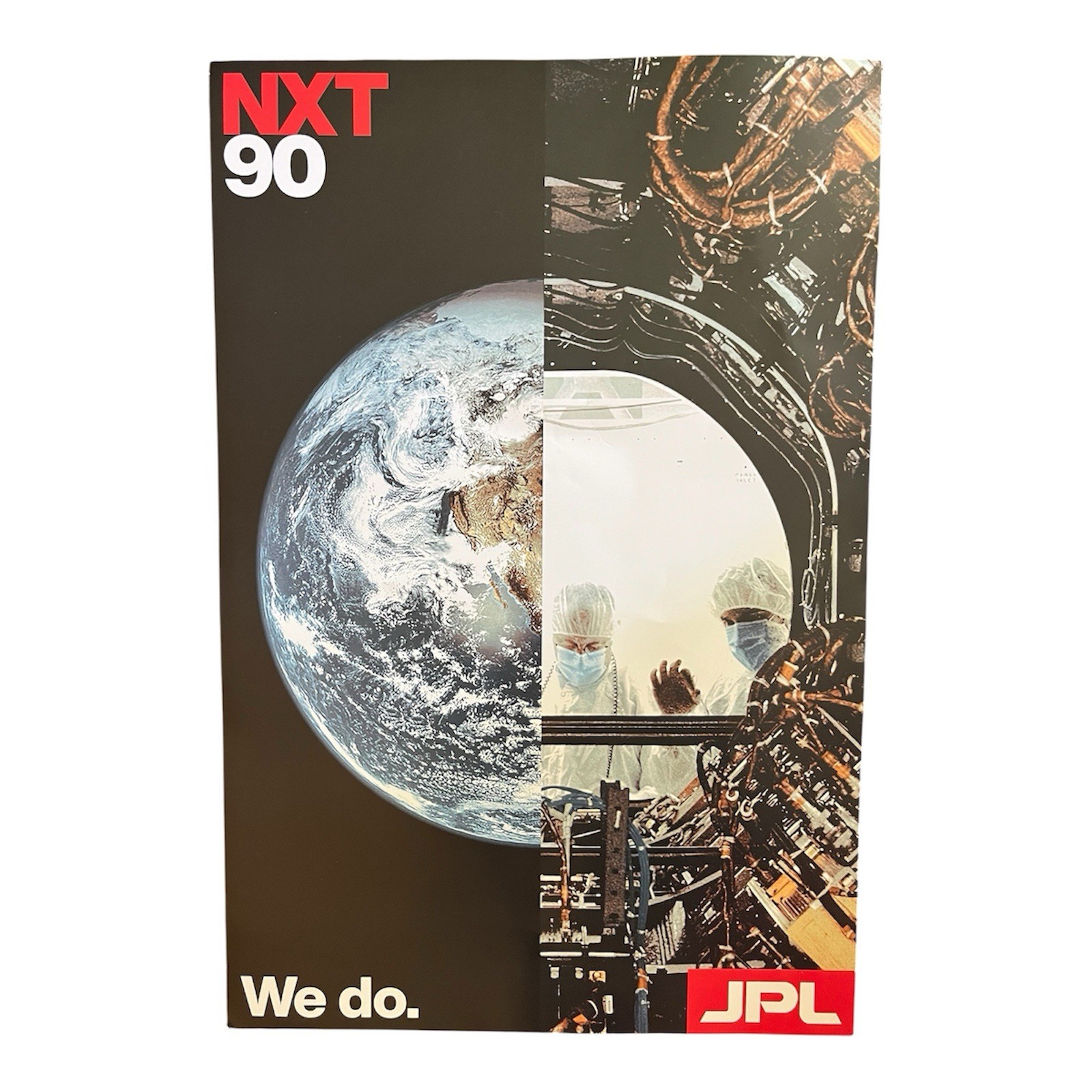 NASA JPL NXT 90- We Do – Space Travel Art Print – Unframed