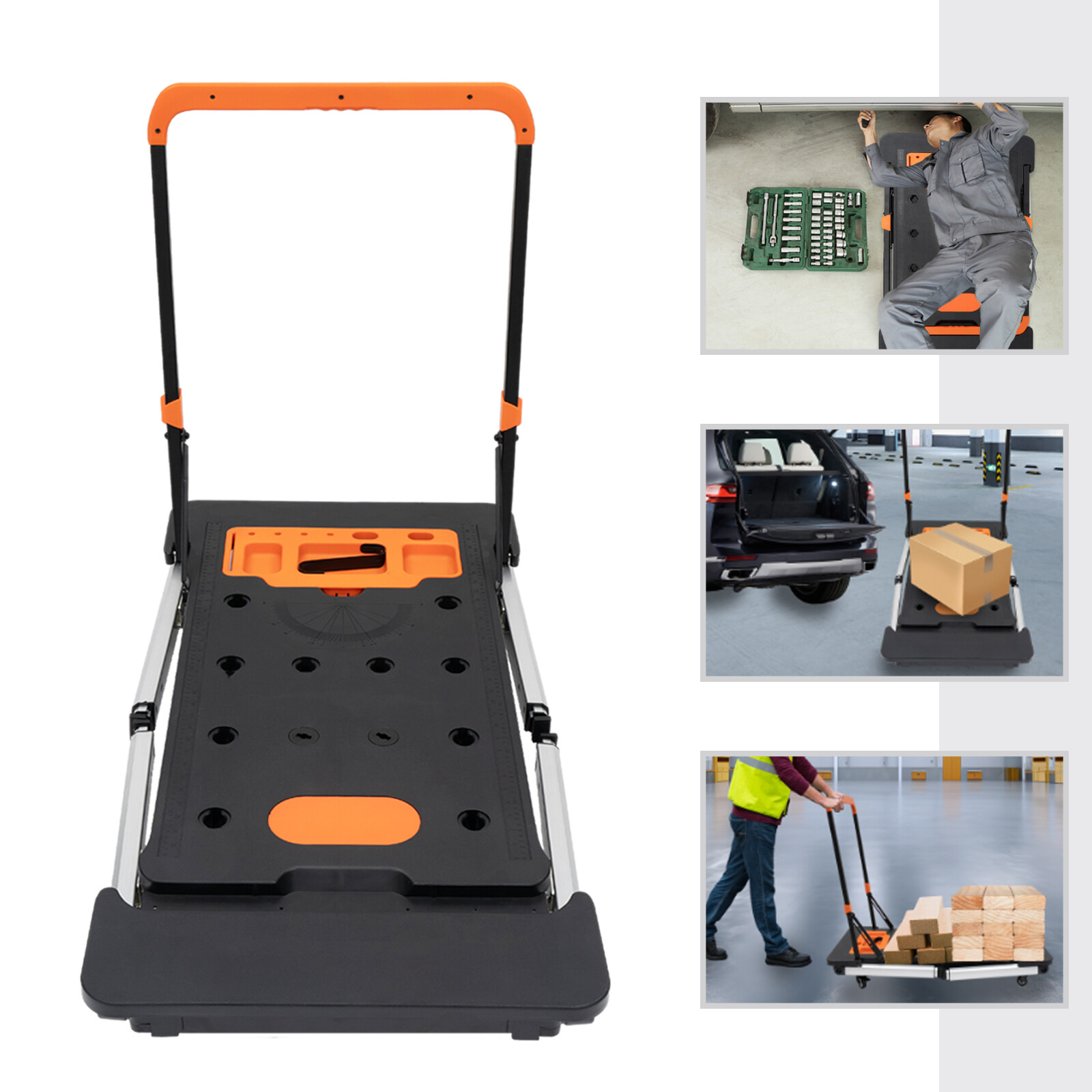 Multifunctional Workbench Portable Folding Work Table 7-in-1 Workbench Load