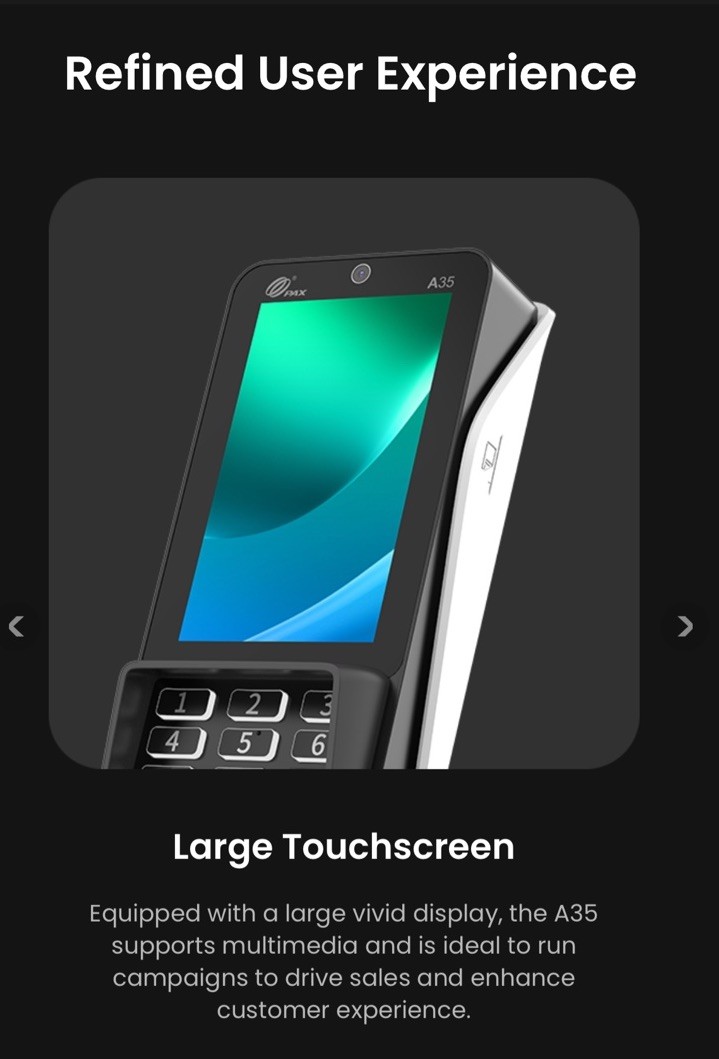 PAX A35 POS Terminal Android PIN Pad Keyboard Payment Device