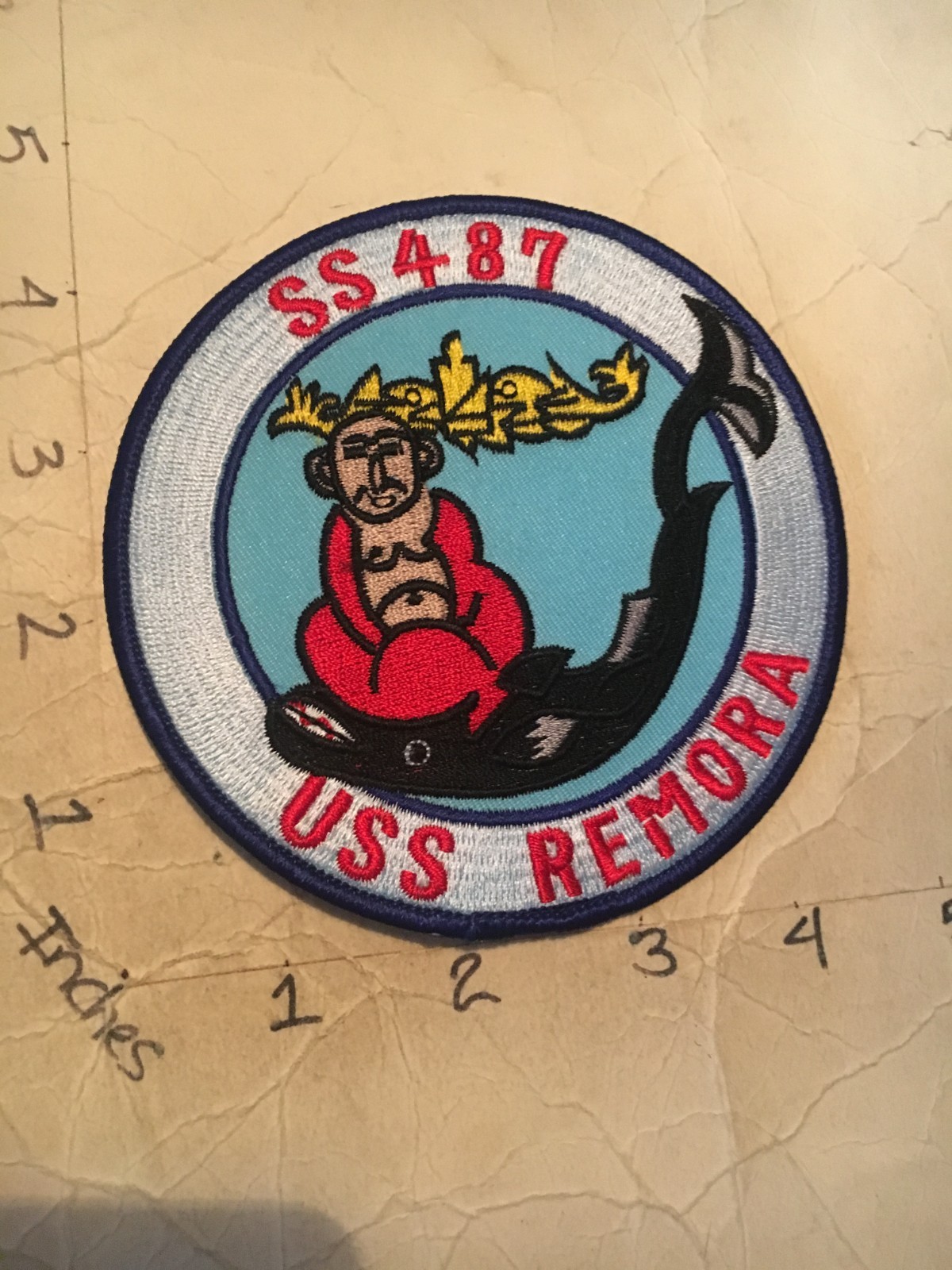 US NAVY USS Remora SS-487 Submarine Patch 8/1/25