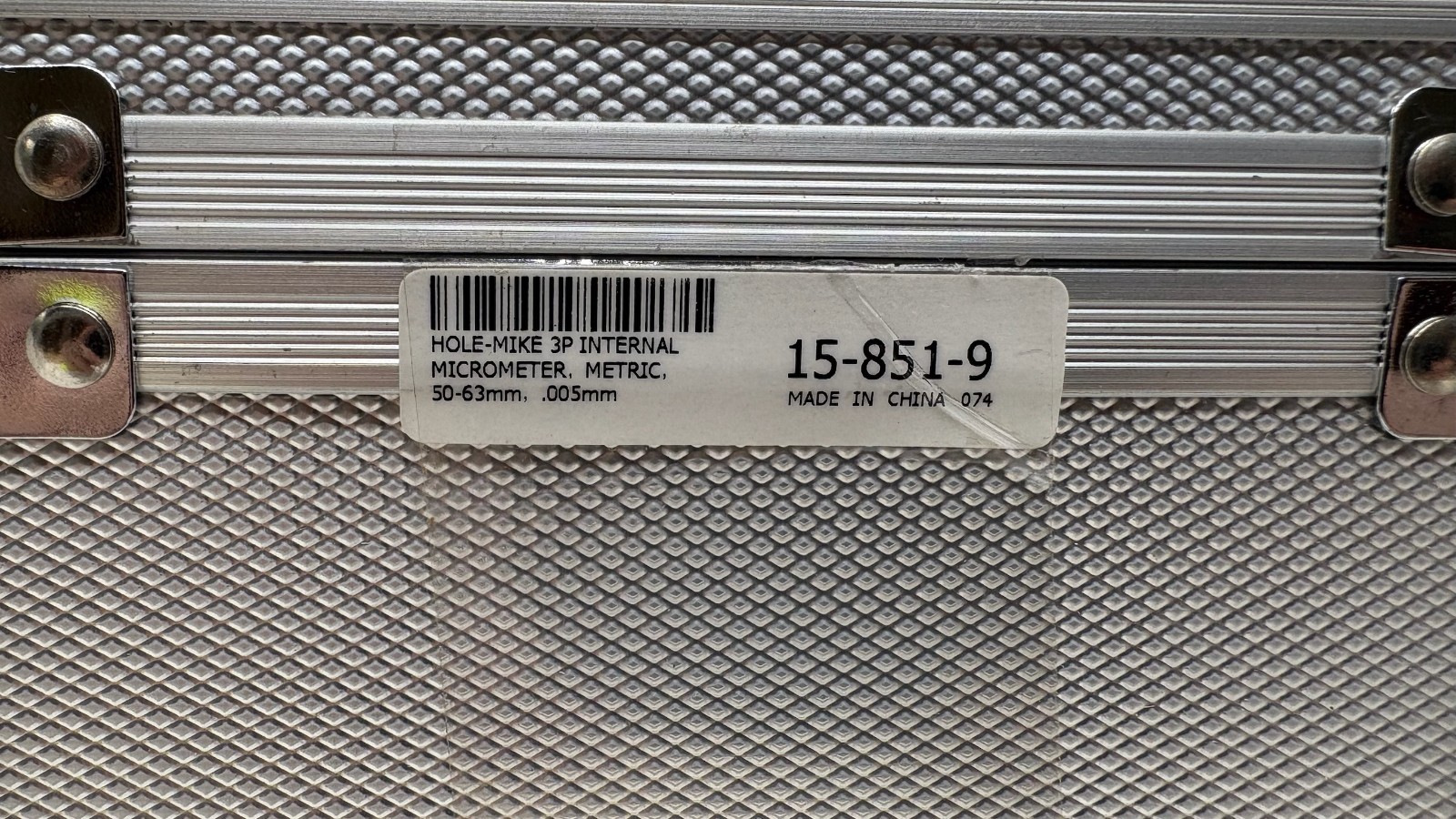 SPI 15-851-9 3-Point Internal Micrometer 50mm - 63mm