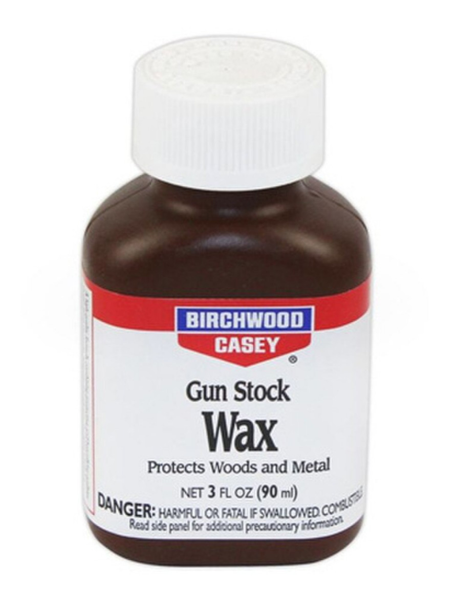 Birchwood Casey 23723 Gun Stock Wax 3oz Brown Protective Finish Wood Metal