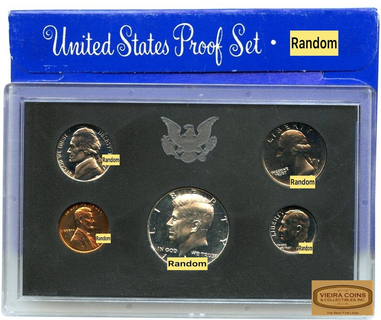 1971 U.S Proof Set with Original Blue Box  - #C71NQ