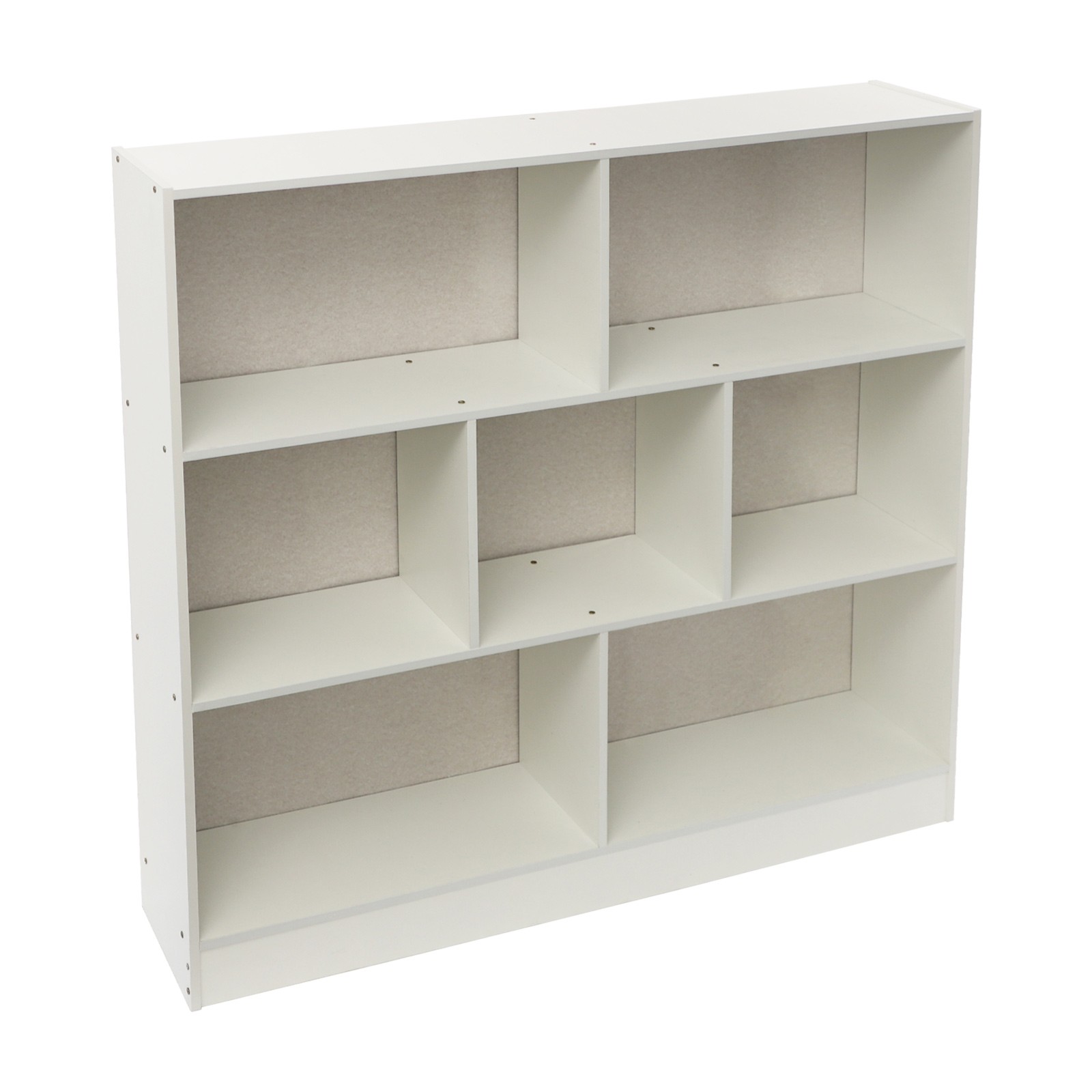 3-tier Open Shelf Bookcase 7 Cubes Storage Shelf For Home Organizer and Display