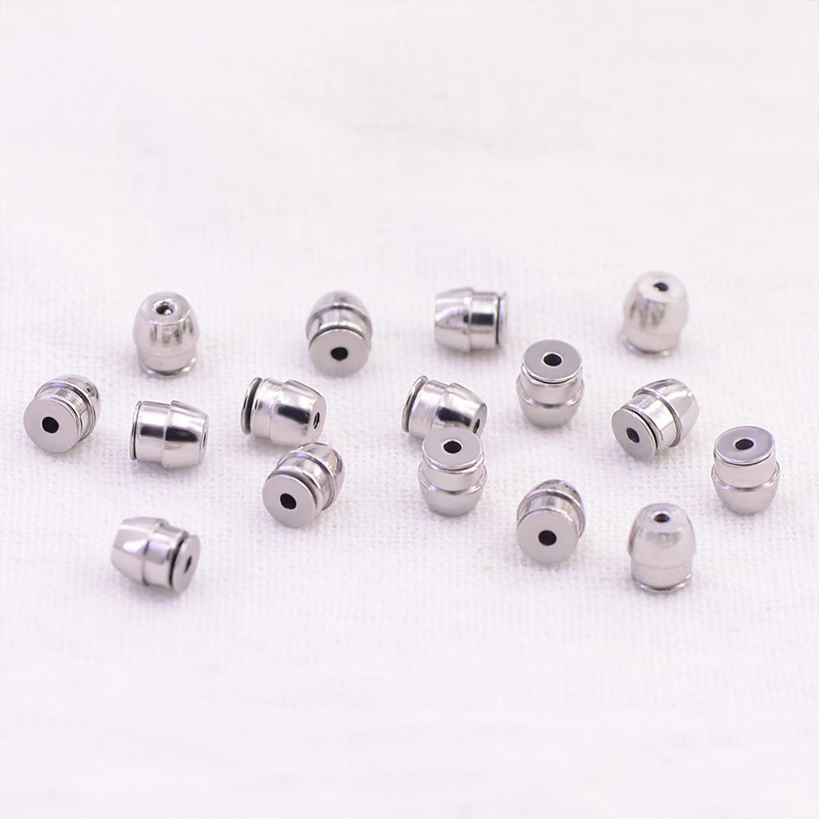 KASFREE Stainless Steel Locking Earring Backs for Studs Earring Backs Locking...