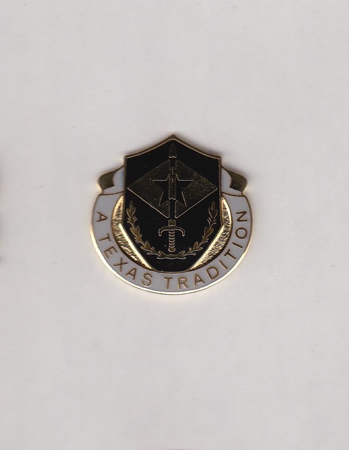 US Army 49th Finance Battalion crest DUI badge cb clutchback G-23