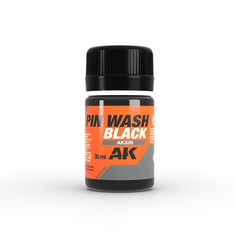 AK Interactive Pin Wash Black 35ml