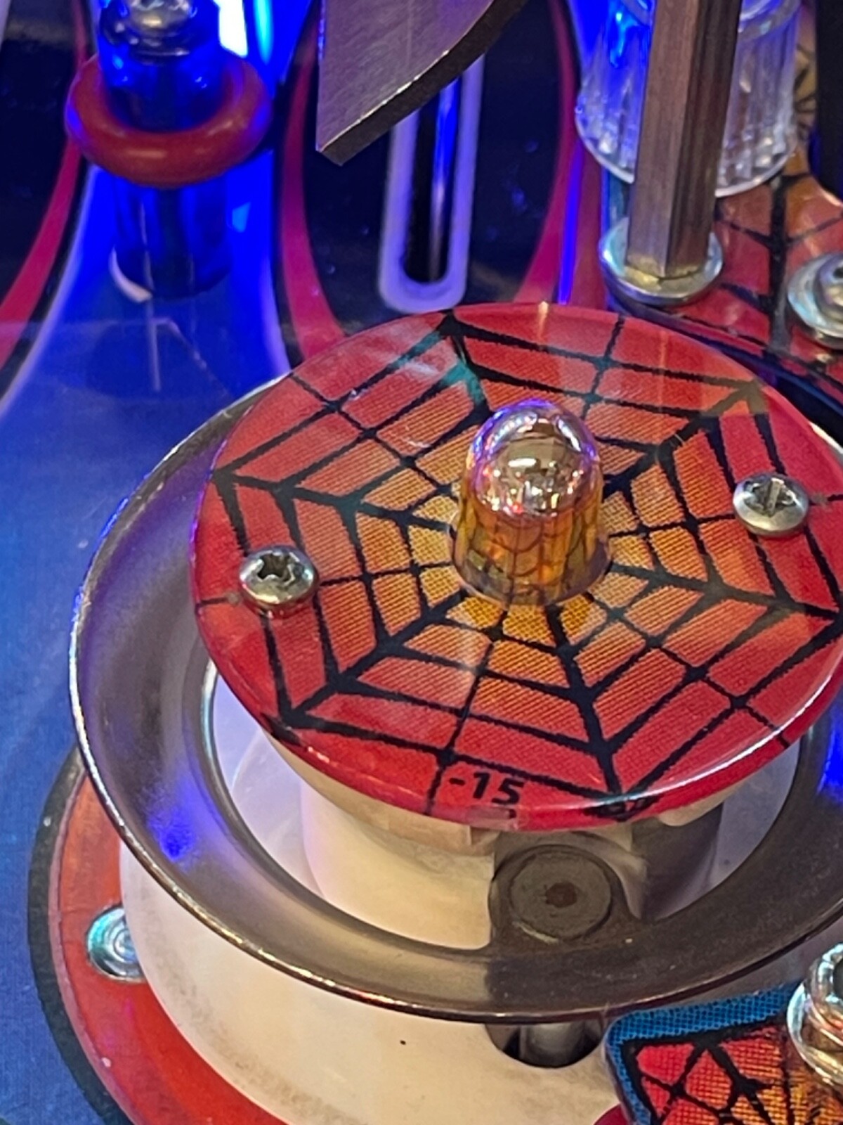 Spider-Man Pinball Machine Vapor Metallic LED Stealth bulbs!!