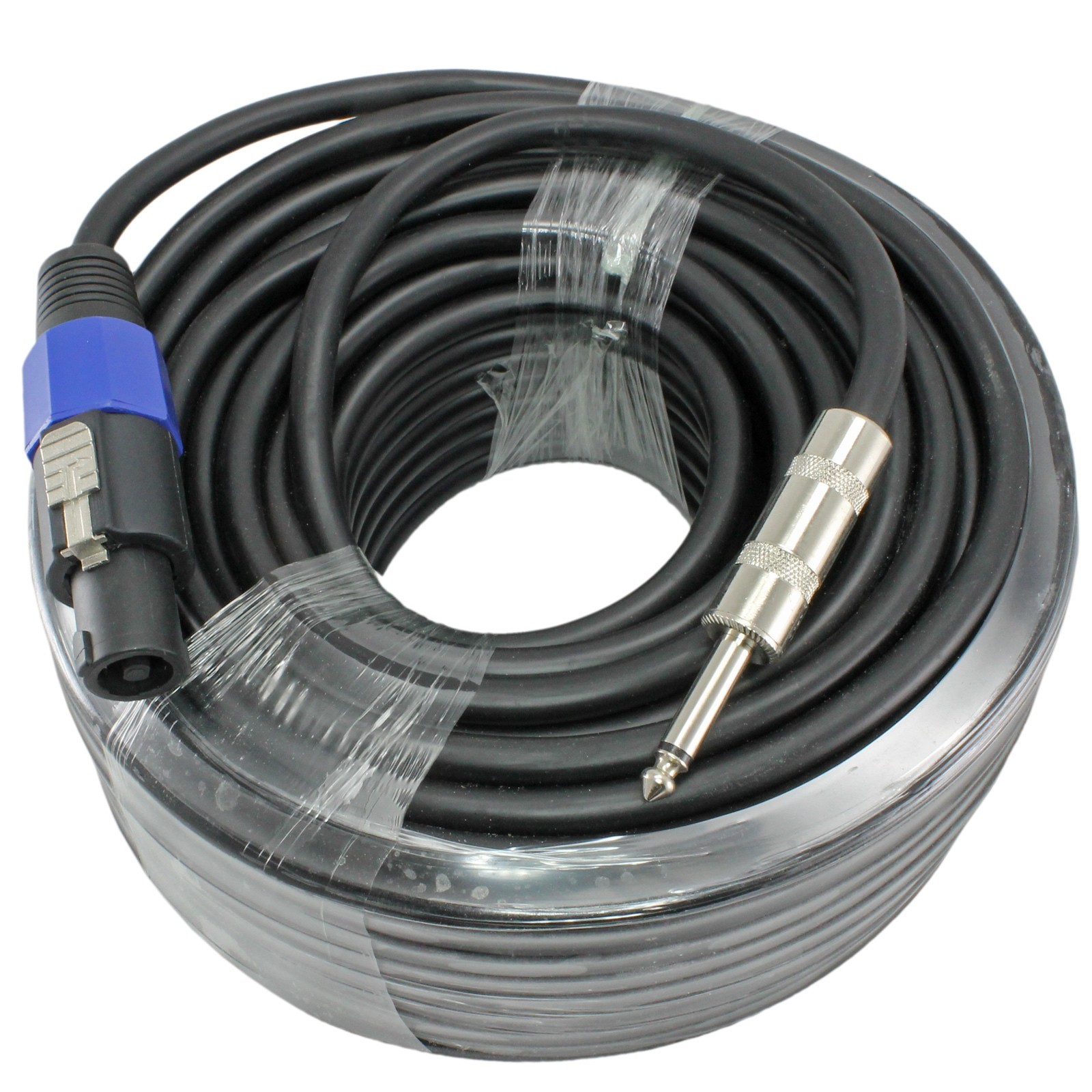 2conductor 14ga gauge awg PA Speaker Cable 100 ft foot Speakon compatible to 1/4