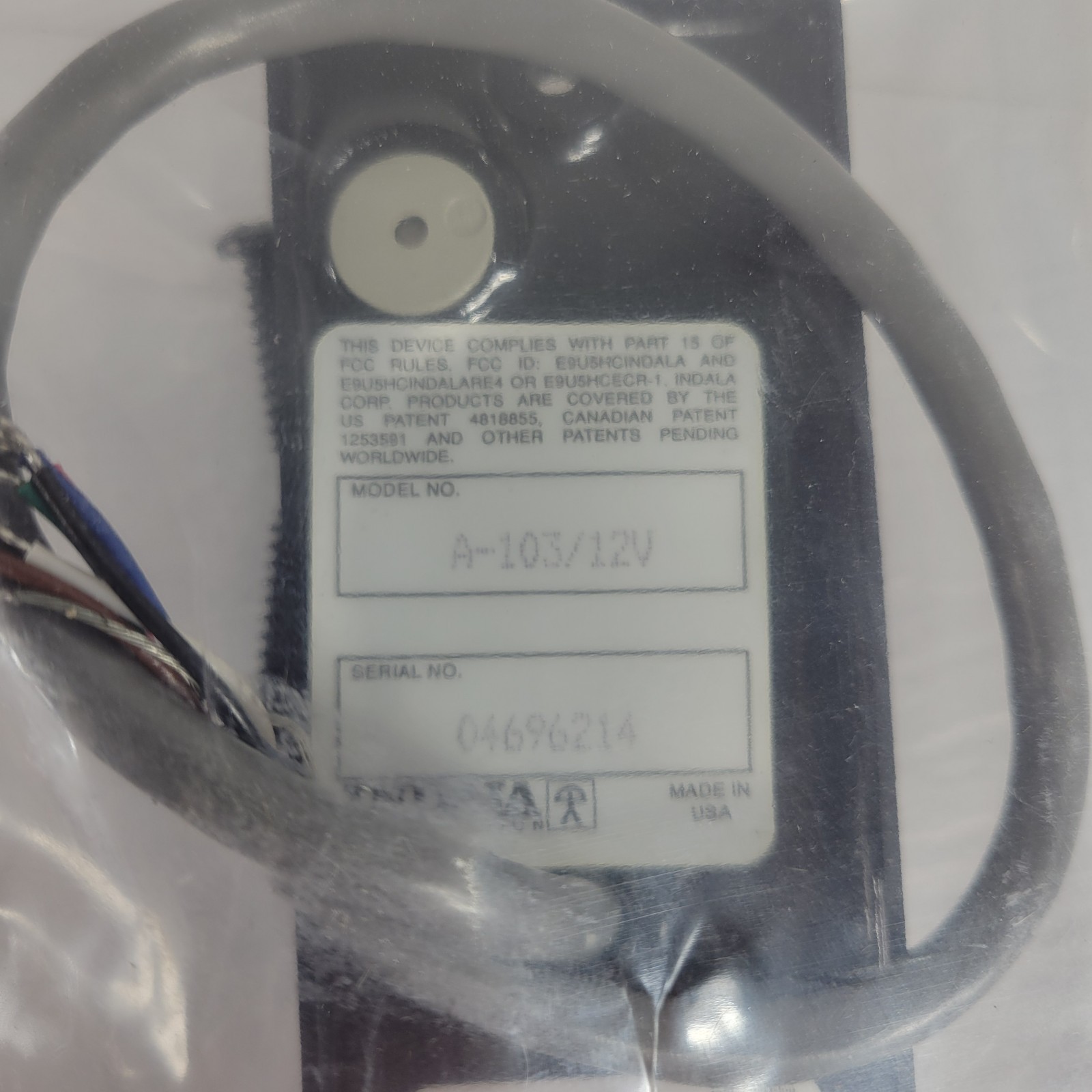 Keri Systems KDF-3E Mullion Proximity Reader Standard Light RFID Compatible