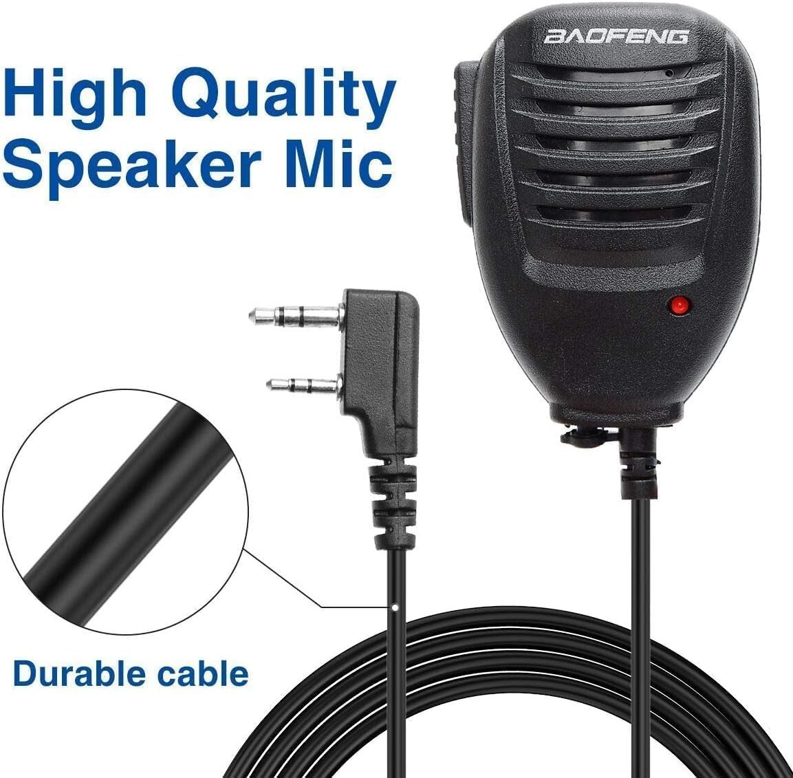 Versatile BF-S112 Two-Way Radio Speaker - Compatible with Multiple Models