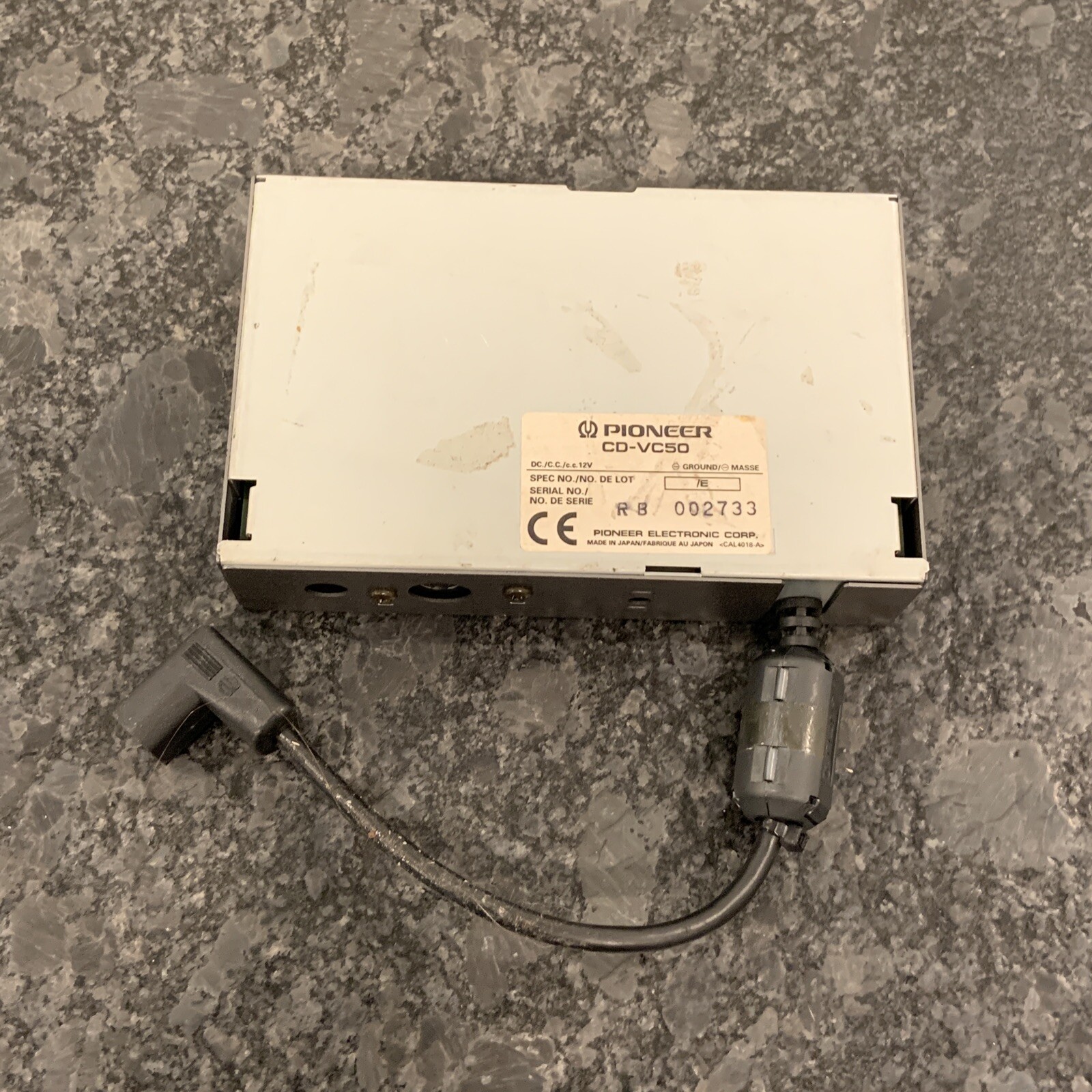 Pioneer CD-VC50 Voice Control Disc Selector WORKS