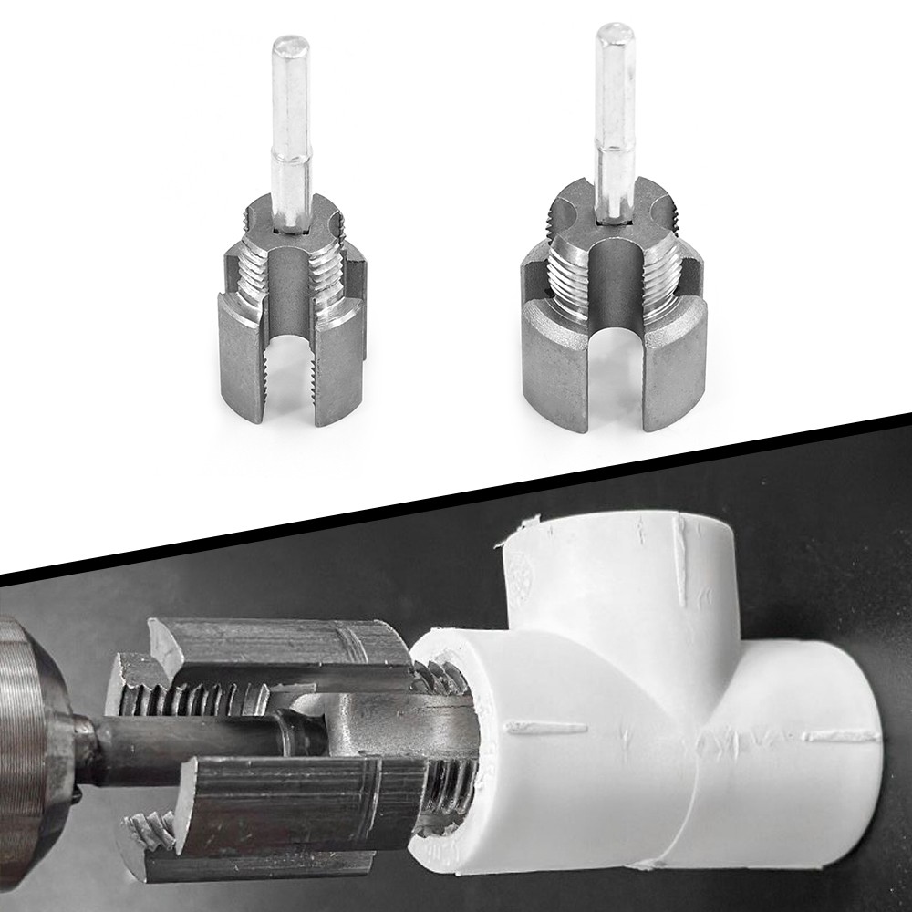 Integrated Internal & External Pipe Threading Tool For 1/2'' 3/4'' PPR PVC Pipe