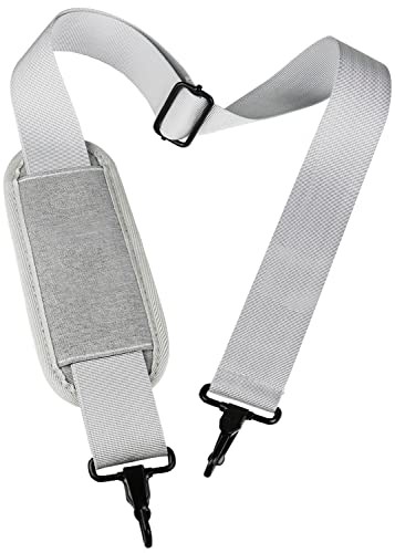 Shoulder Strap, Durable 55" Universal Replacement Laptop Shoulder Strap, Grey